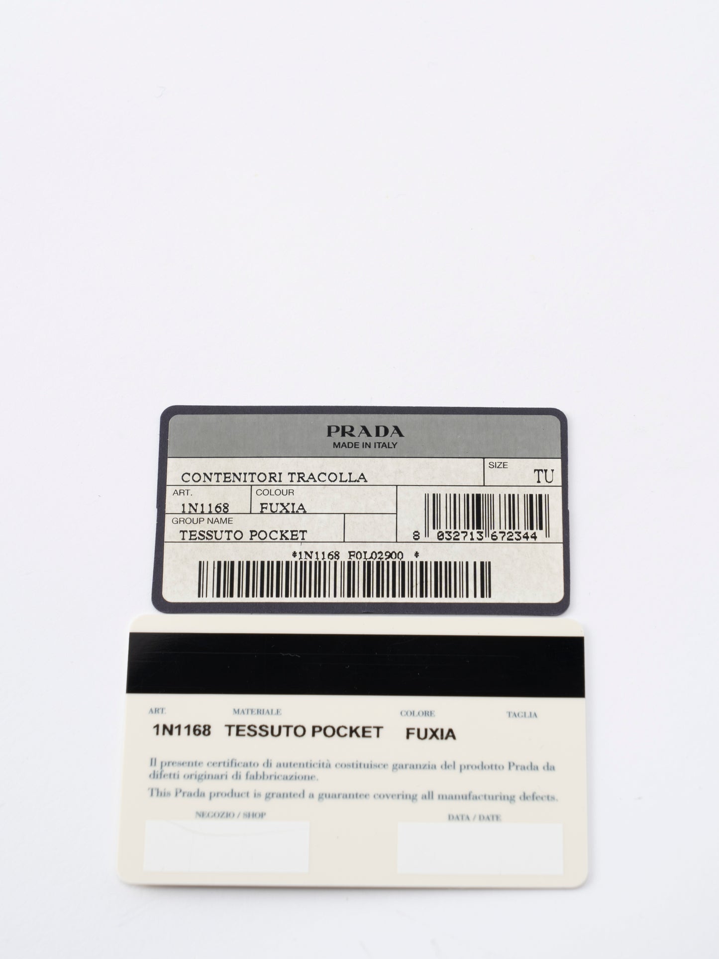 プラダ 巾着 ハンドバッグ ナイロン ピンク シルバー金具