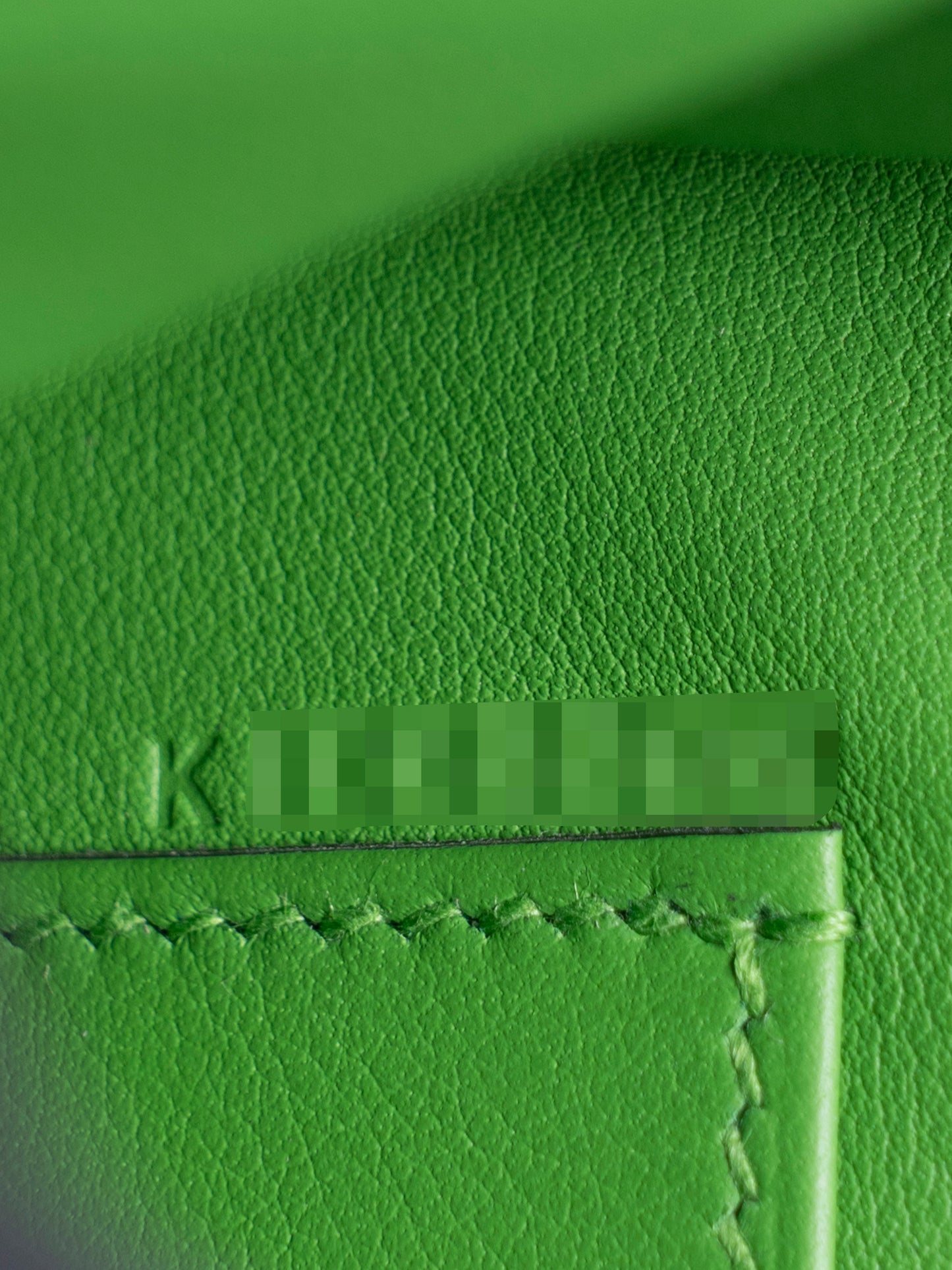 エルメス ポシェットケリー K刻:2025年 スイフト ヴェールユッカ シルバー金具 新品