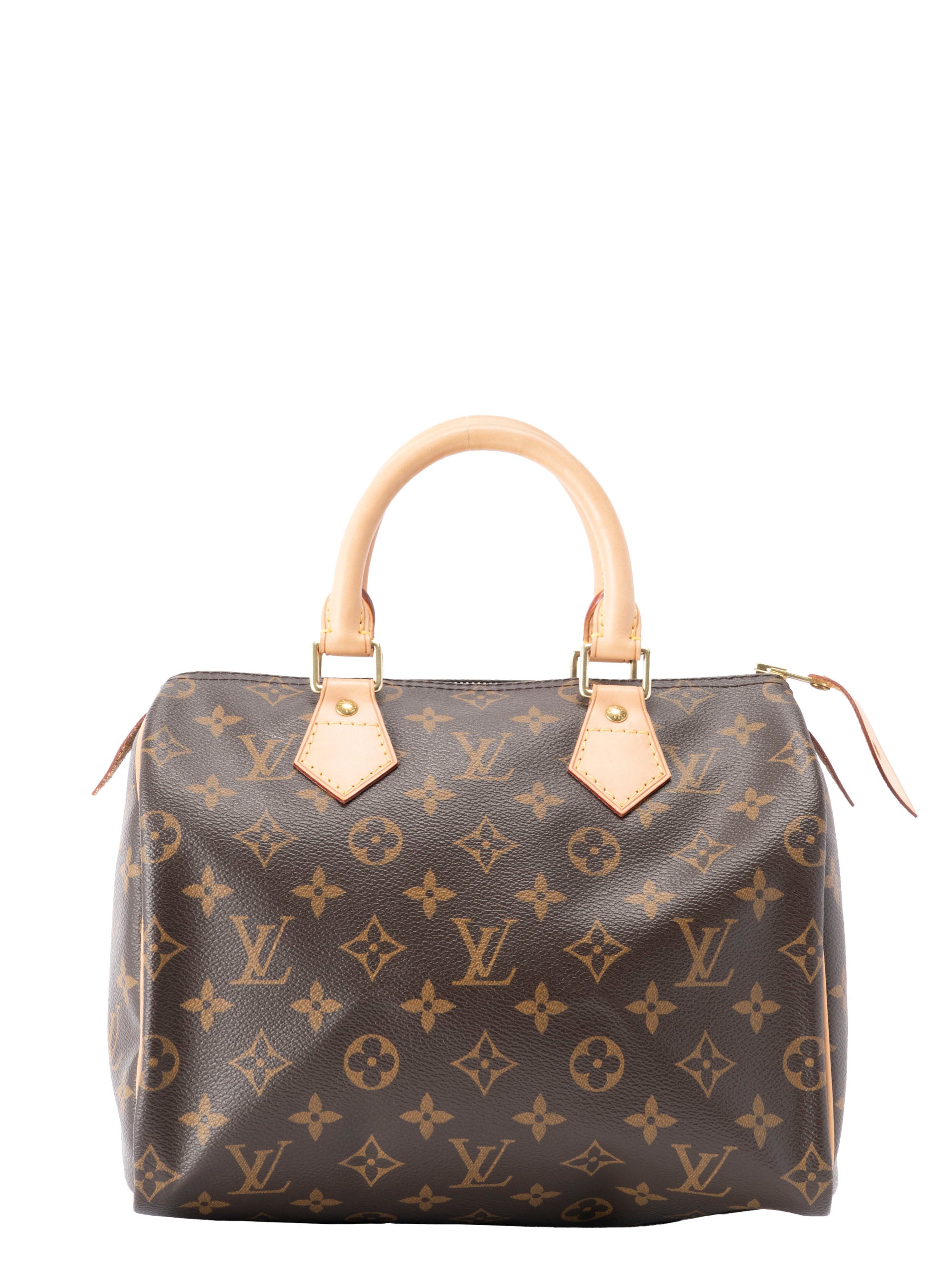 Louis Vuitton ハンドバッグ ブラウン キャンバス ルイ・ヴィトン M41528 スピーディ25 ハンドバッグ モノグラム
