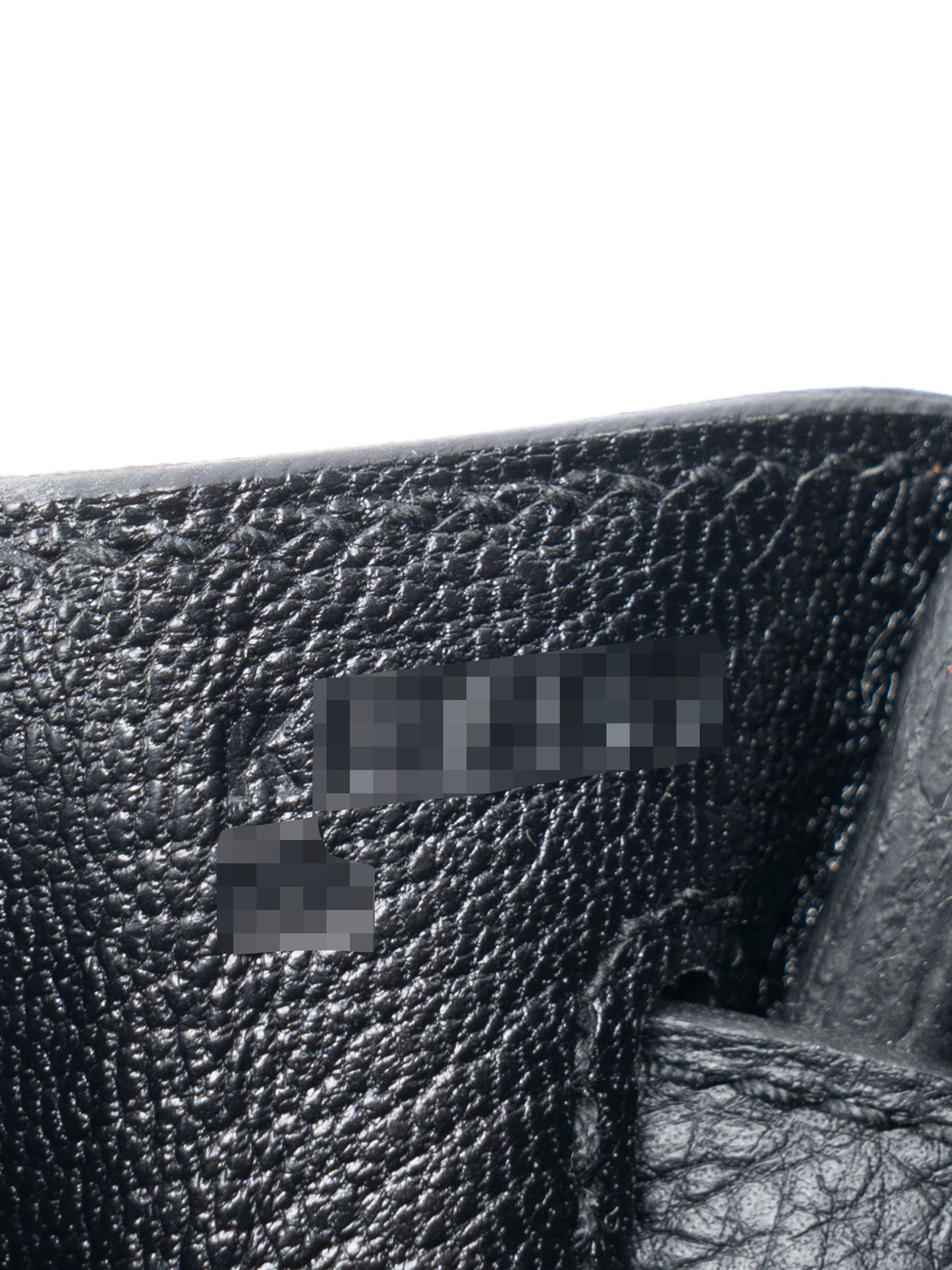 エルメス バーキン25 ハンドバッグ K刻:2025年 トゴ ブラック89 シルバー金具 新品