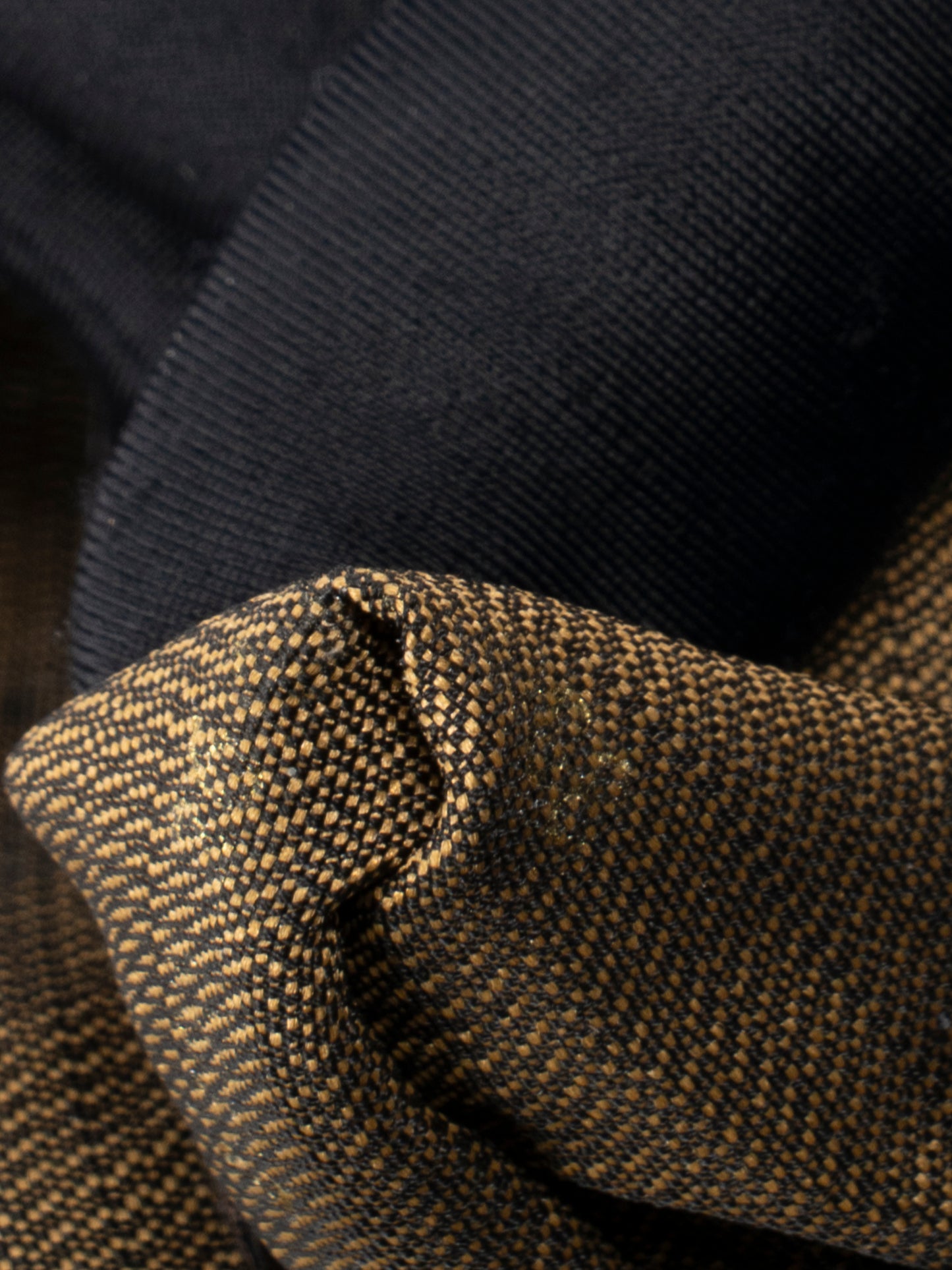 フェンディ ズッカ マンマバケット ショルダーバッグ キャンバス ブラウン ゴールド金具