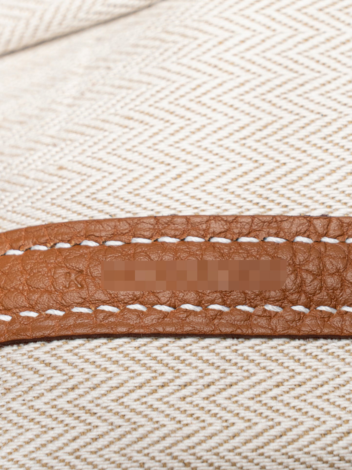 エルメス ガーデンパーティTPM ハンドバッグ K刻:2025年 ネゴンダ ゴールド37 シルバー金具 新品