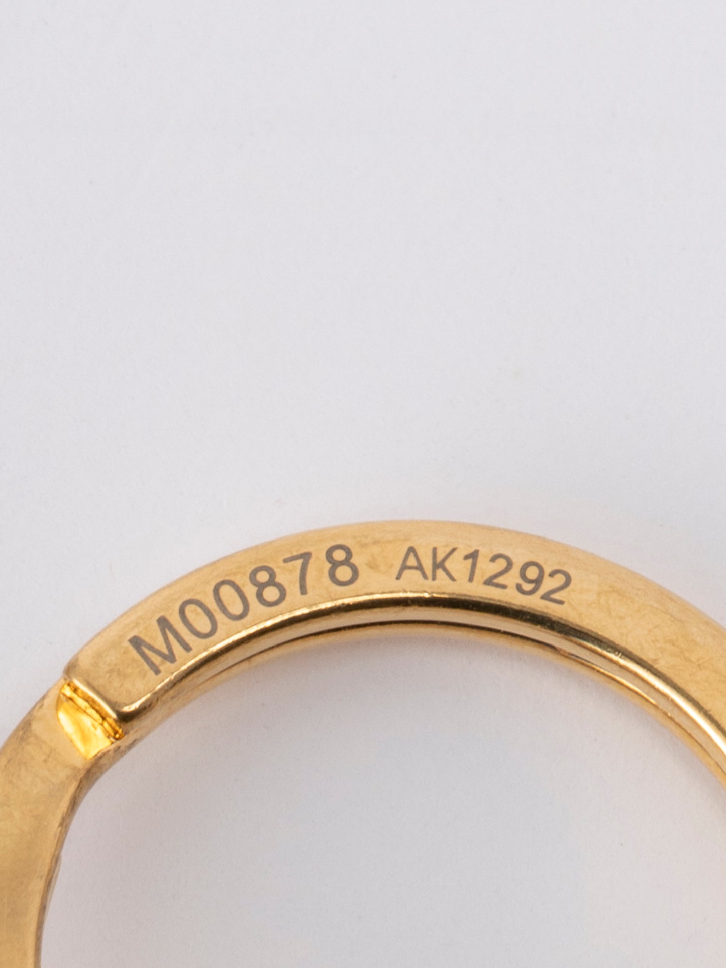 ルイ・ヴィトン M00878 チェーン マイLVチャーム キーホルダー バッグチャーム 金メッキ ゴールド