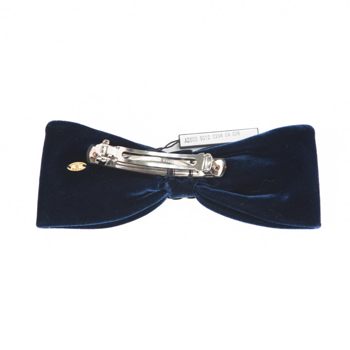 <tc>Chanel Coco Mark Valletta Velvet Navy</tc>