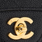 シャネル マトラッセ チェーンショルダーバッグ キャビアスキン ブラック ゴールド金具