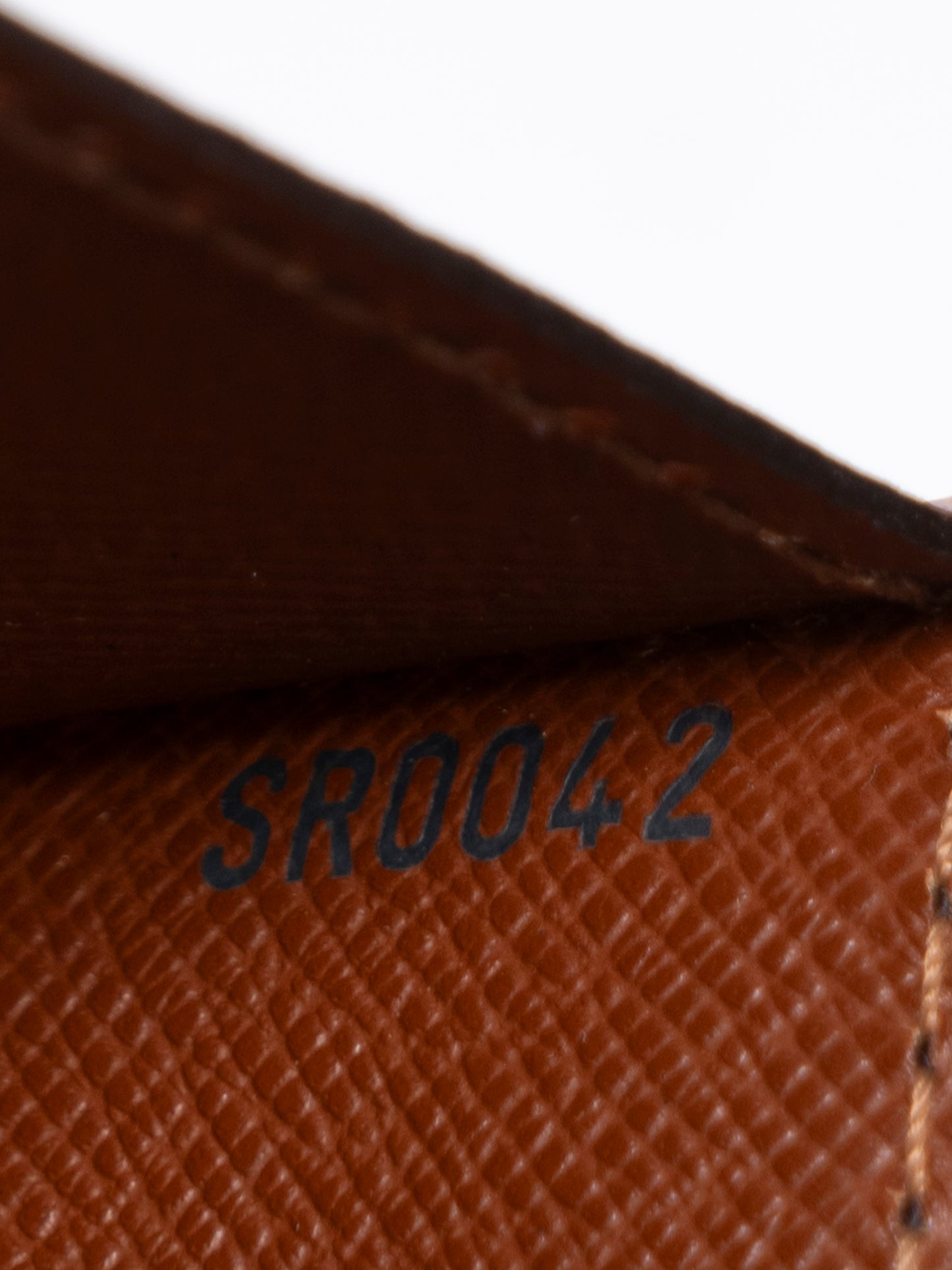 ルイ・ヴィトン M51185 モンソー28 ショルダーバッグ モノグラムキャンバス ブラウン ゴールド金具