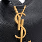 サンローラン LE 5 A 7 BEA トートバッグ ソフトディアスキン ブラック ゴールド金具