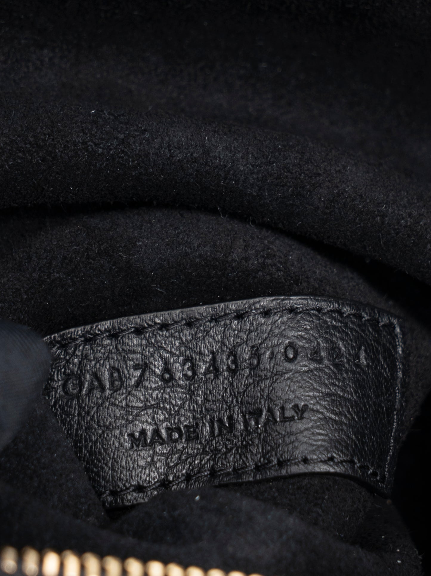 サンローラン LE 5 A 7 BEA トートバッグ ソフトディアスキン ブラック ゴールド金具