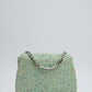 Chanel Cocomark Chain Handbag Tweed Light Green