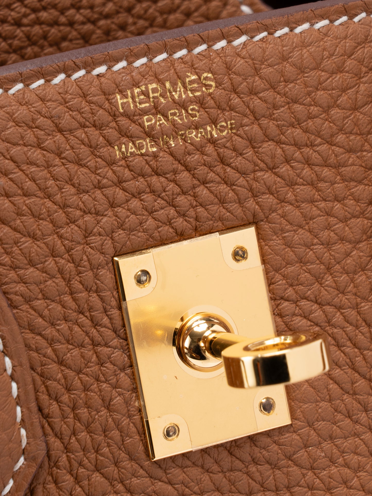 エルメス バーキン25 ハンドバッグ B刻:2023年 トゴ ゴールド ゴールド金具