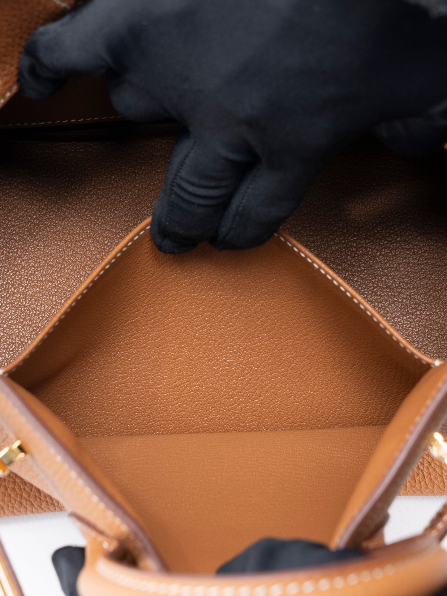 エルメス バーキン25 ハンドバッグ B刻:2023年 トゴ ゴールド ゴールド金具