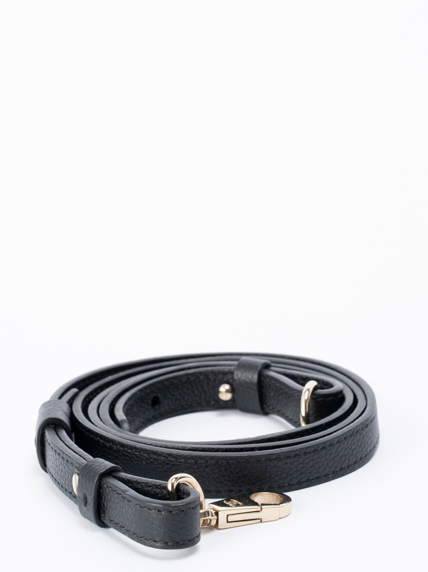 シャネル ネオエグゼクティブ 2WAYトートバッグ キャビアスキン ブラック ゴールド金具