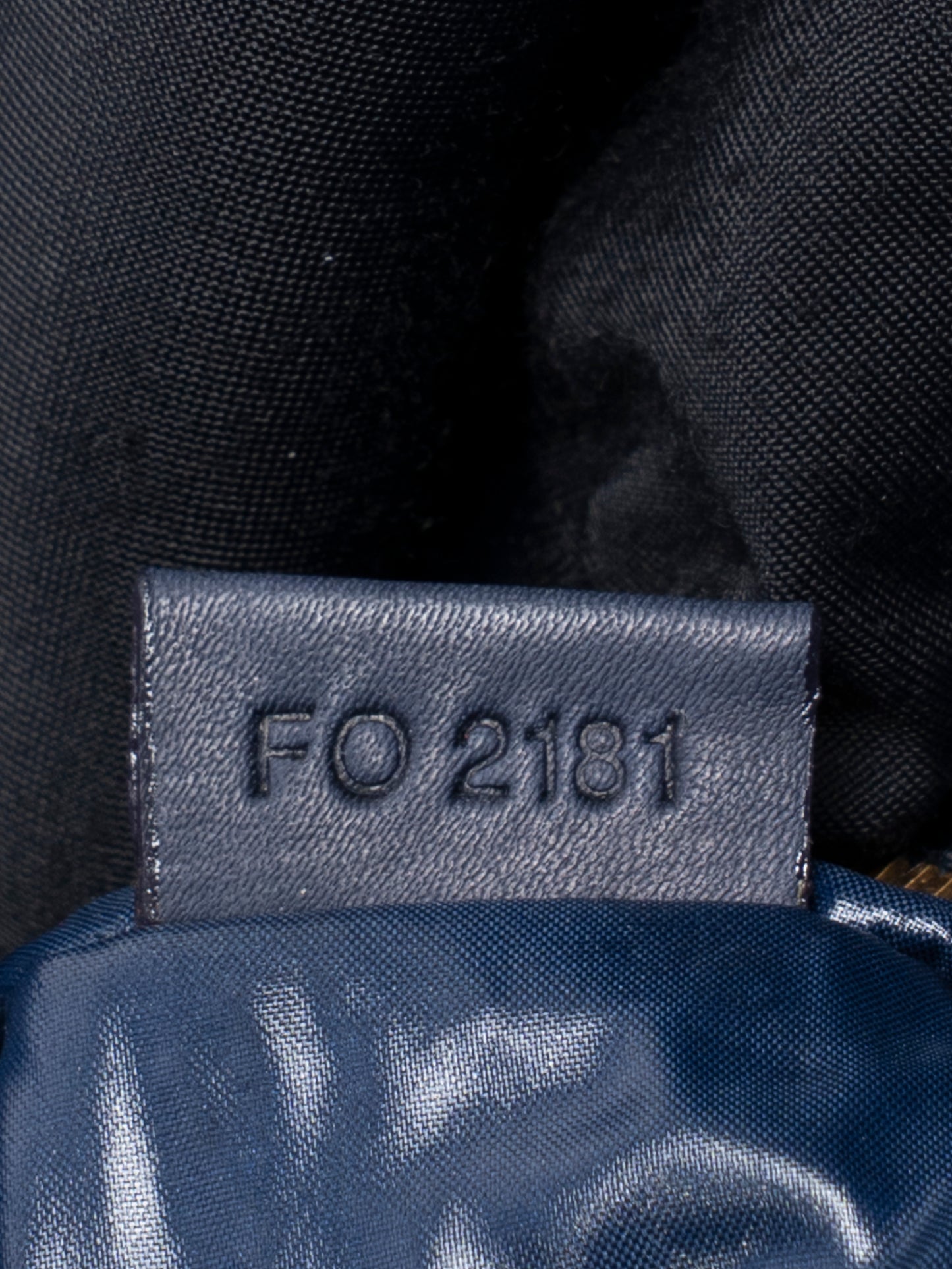 ルイ・ヴィトン M93842 ロックイットヴェルティ ハンドバッグ モノグラムデジュール ネイビー ゴールド金具