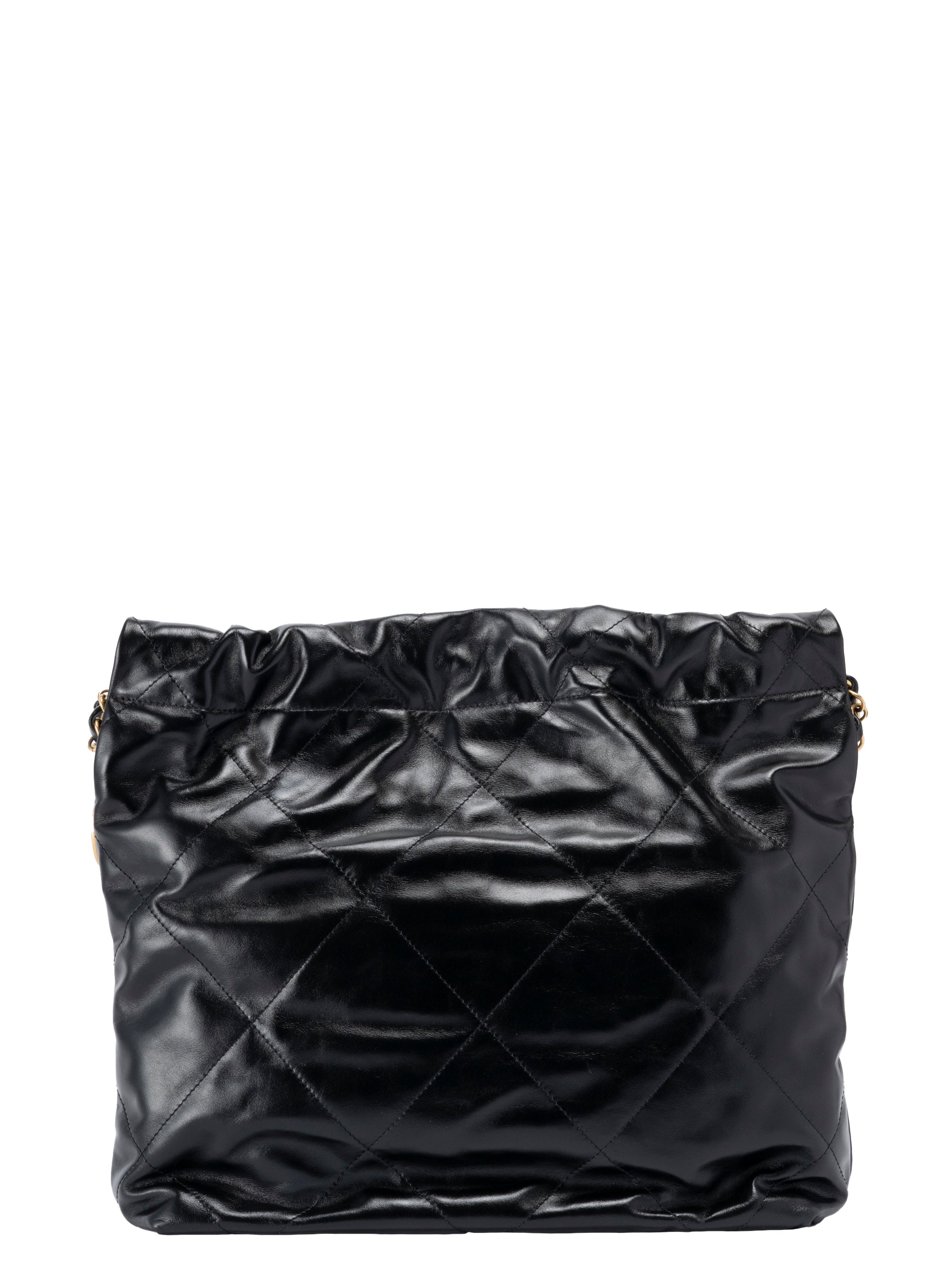 ◆希少◆VINTAGE◆【CHANEL】ラージ*ラムレザー*カメラバッグ Chanel Black Vintage Maxi Classic Flap Bag ○ Labellov