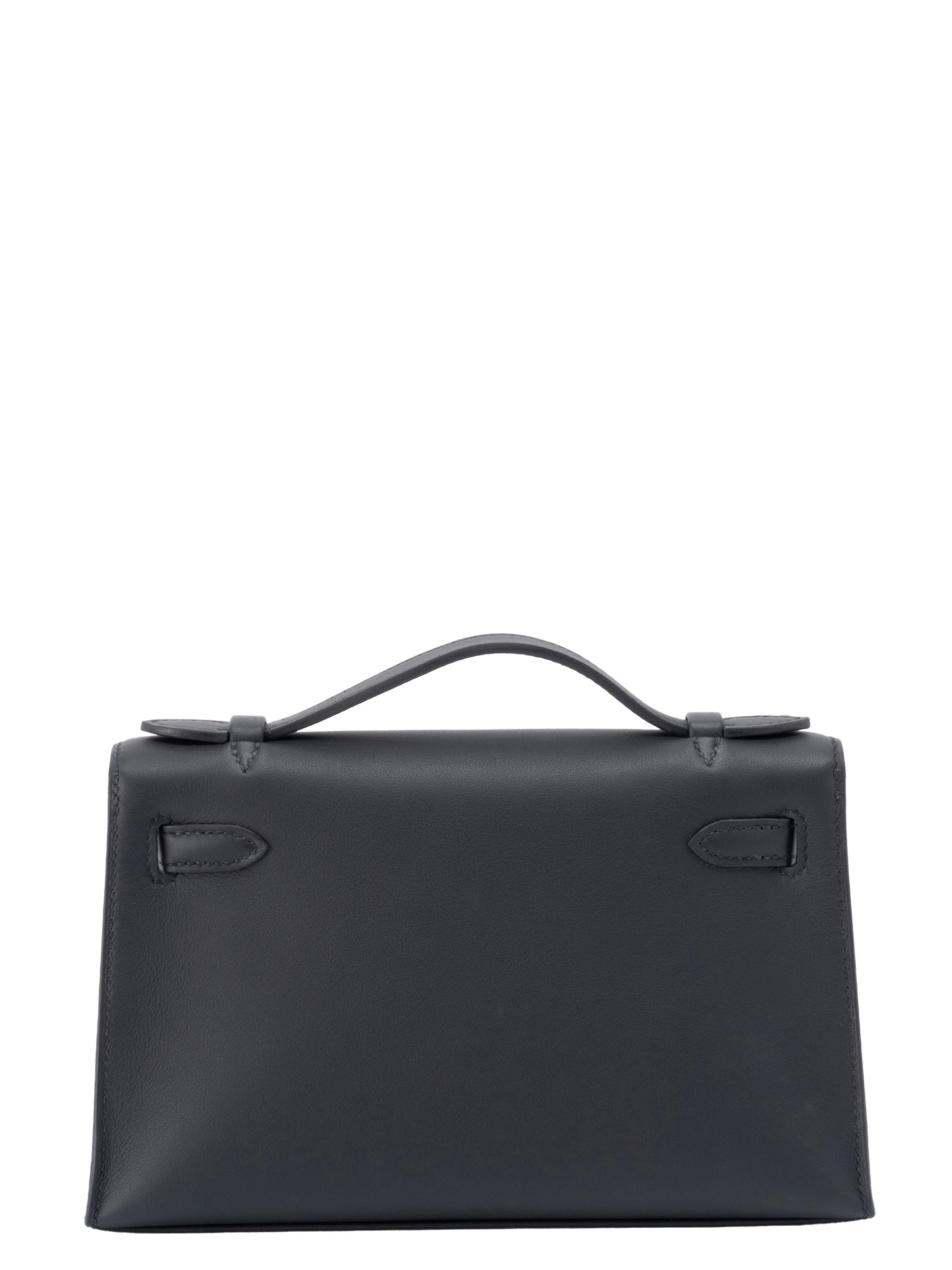 エルメス ポシェットケリー ハンドバッグ K刻:2025年 スイフト ブラック89 シルバー金具 新品