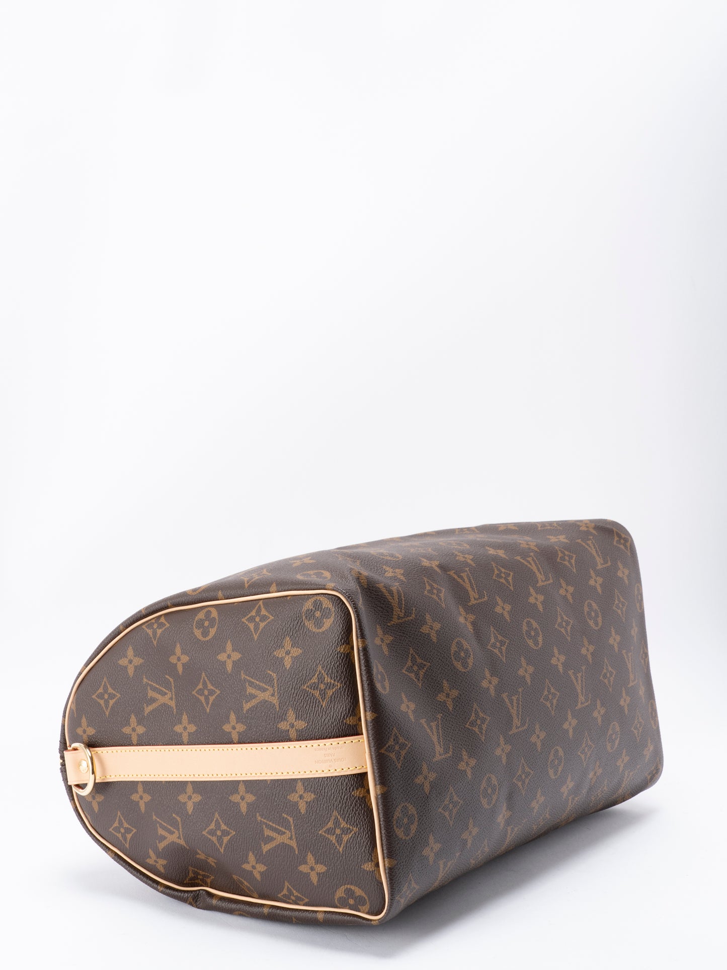 ルイ・ヴィトン M41524 スピーディバンドリエール35 ハンドバッグ モノグラムキャンバス ブラウン ゴールド金具 未使用