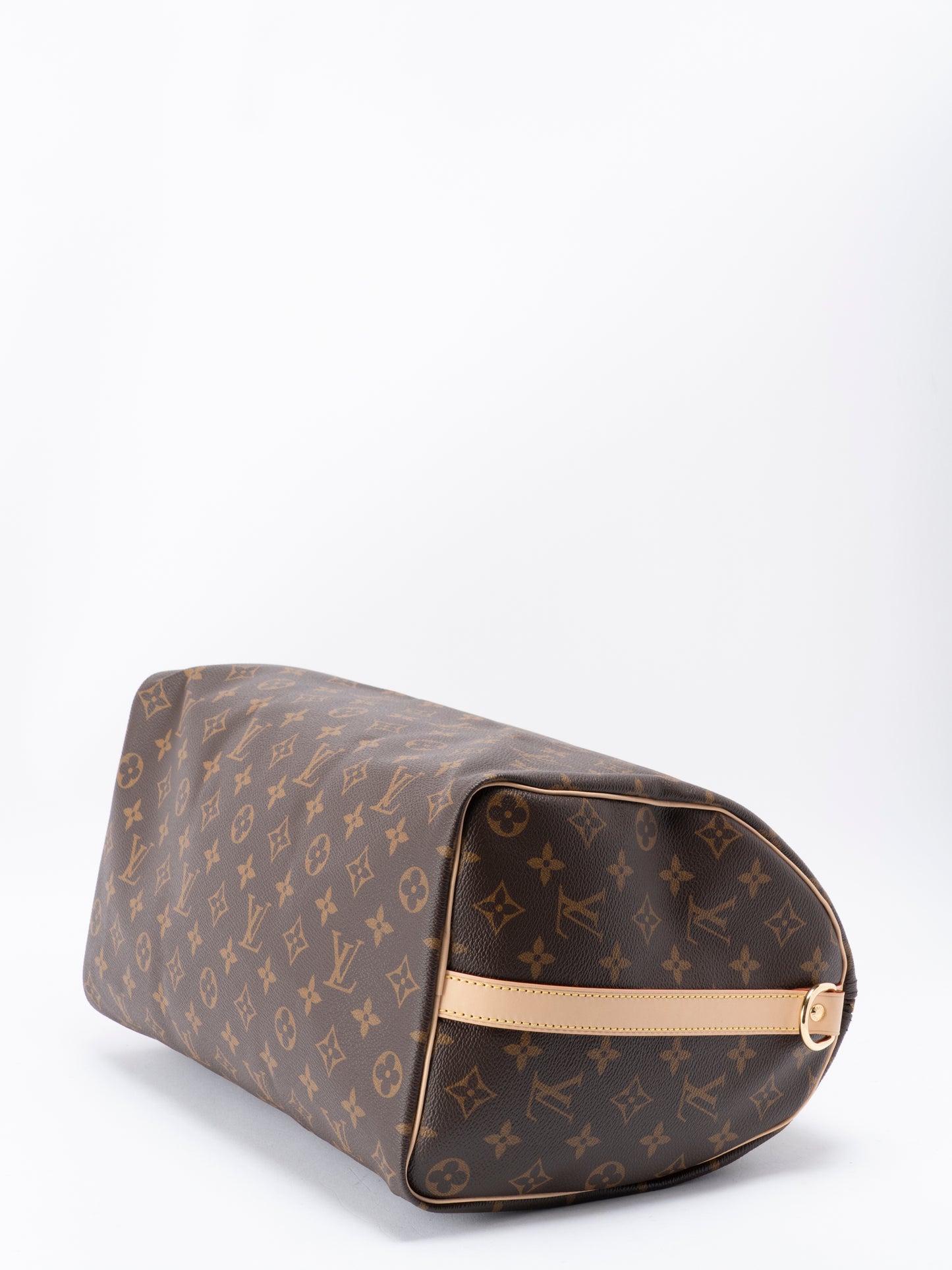 ルイ・ヴィトン M41524 スピーディバンドリエール35 ハンドバッグ モノグラムキャンバス ブラウン ゴールド金具 未使用