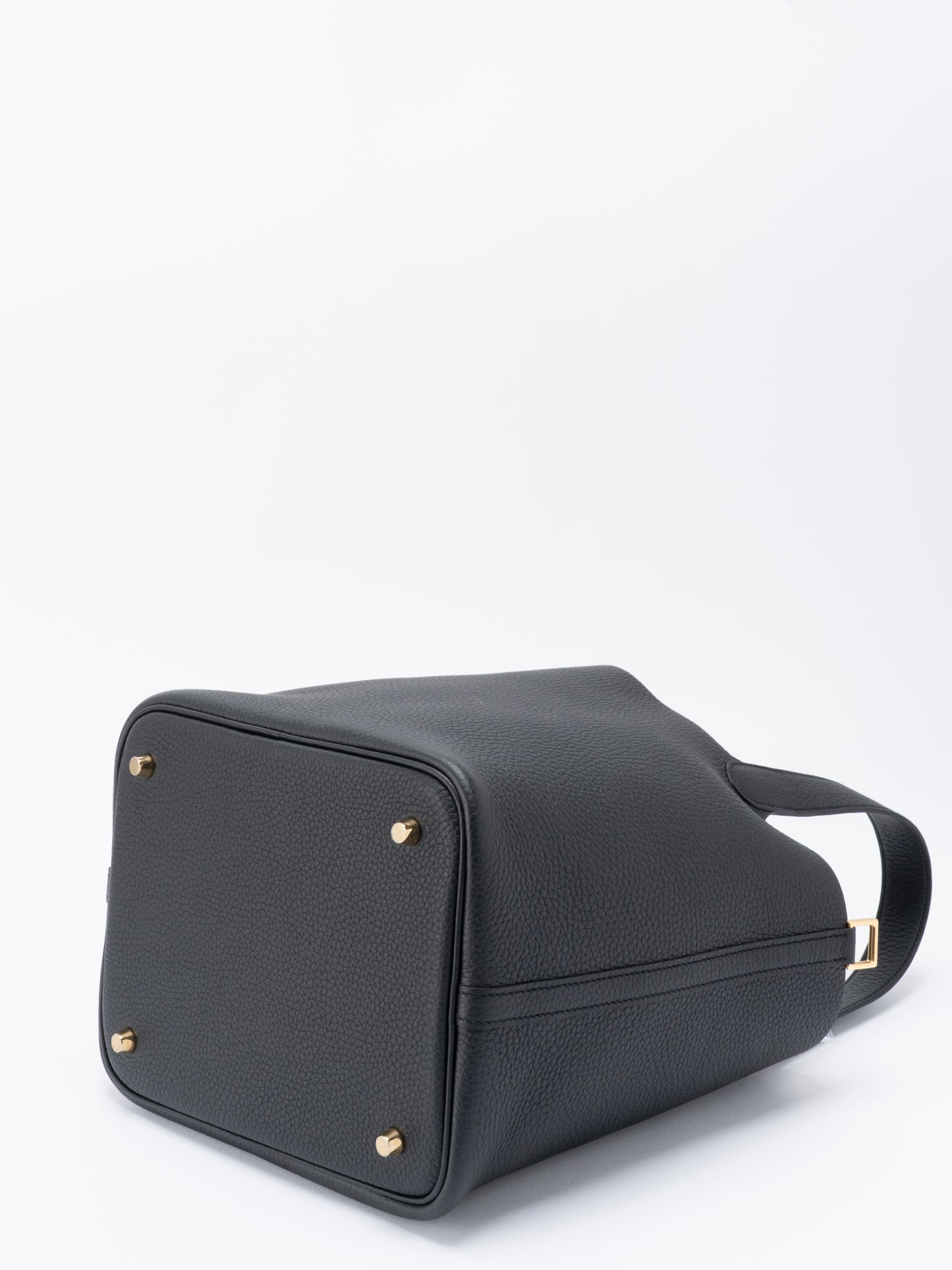 エルメス ピコタンロックMM バンドバッグ K刻:2025年 トリヨンクレマンス ブラック ゴールド金具 新品