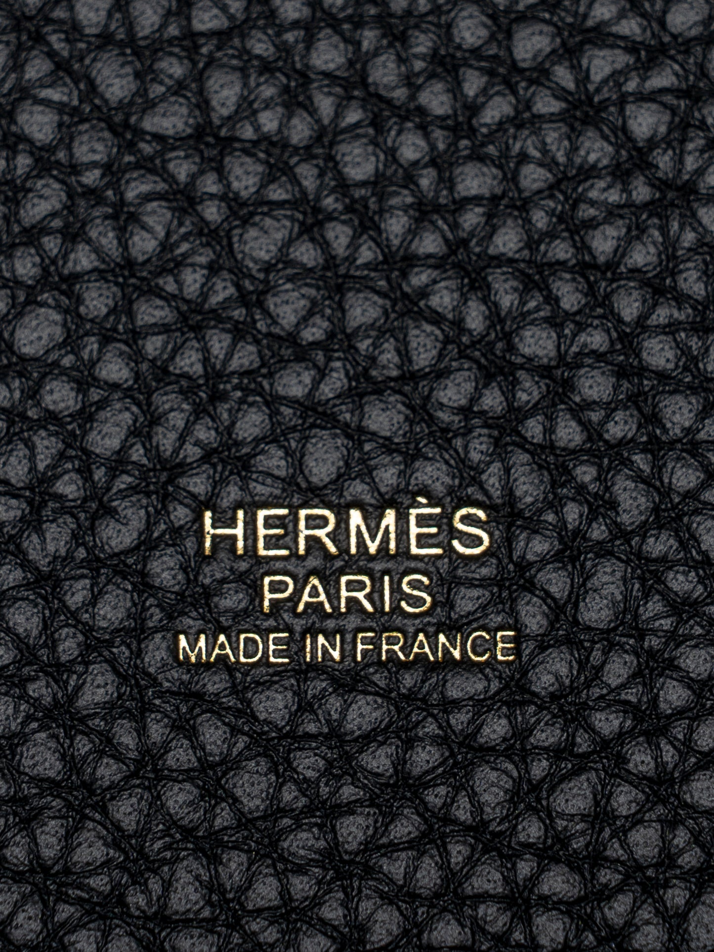 エルメス ピコタンロックMM バンドバッグ K刻:2025年 トリヨンクレマンス ブラック ゴールド金具 新品