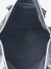 バレンシアガ ル シティ ラージ 2WAYハンドバッグ レザー ブラック シルバー金具 未使用