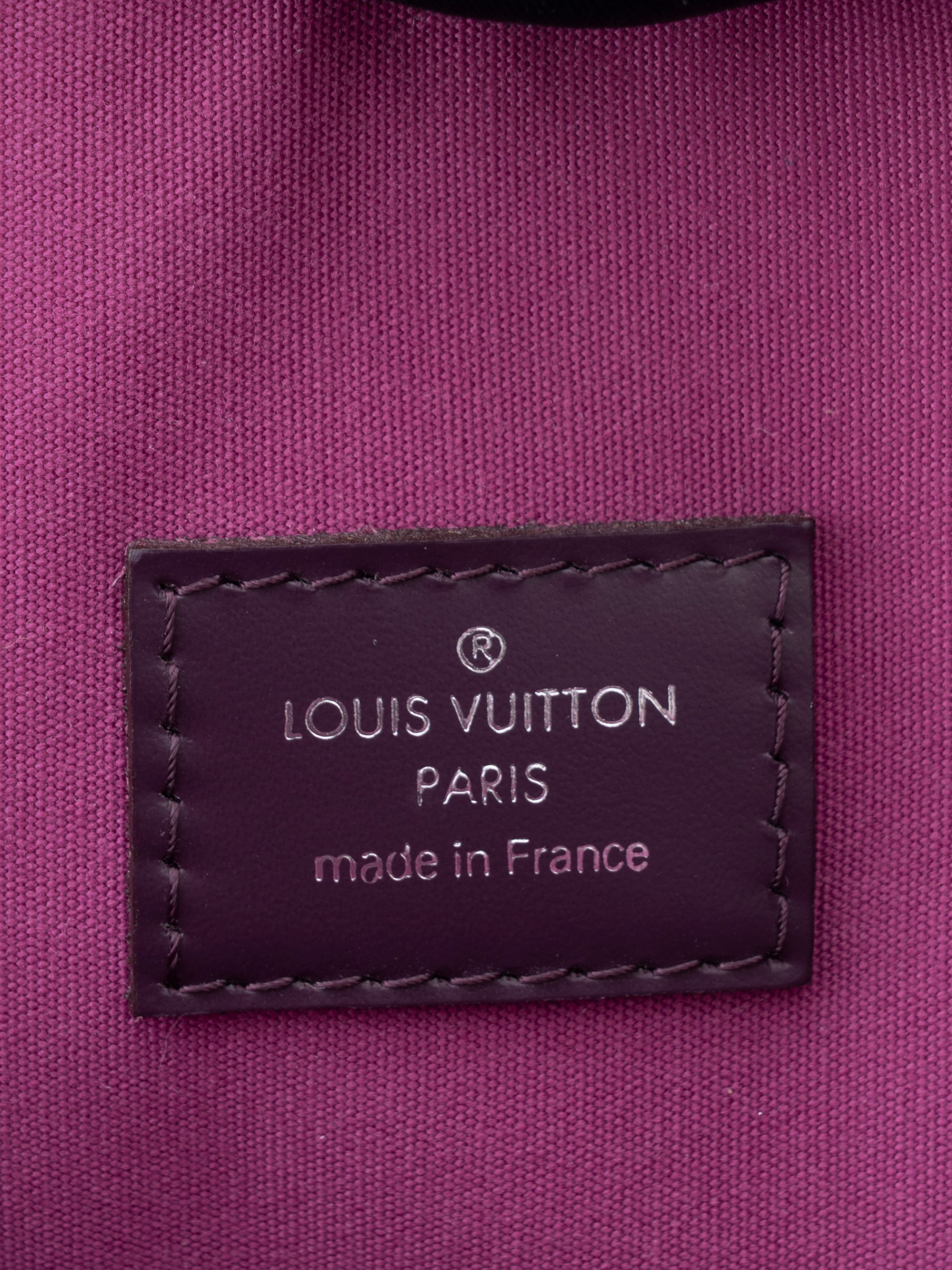 Louis Vuitton M4229K Lockit Handbag Epi Purple Silver Hardware