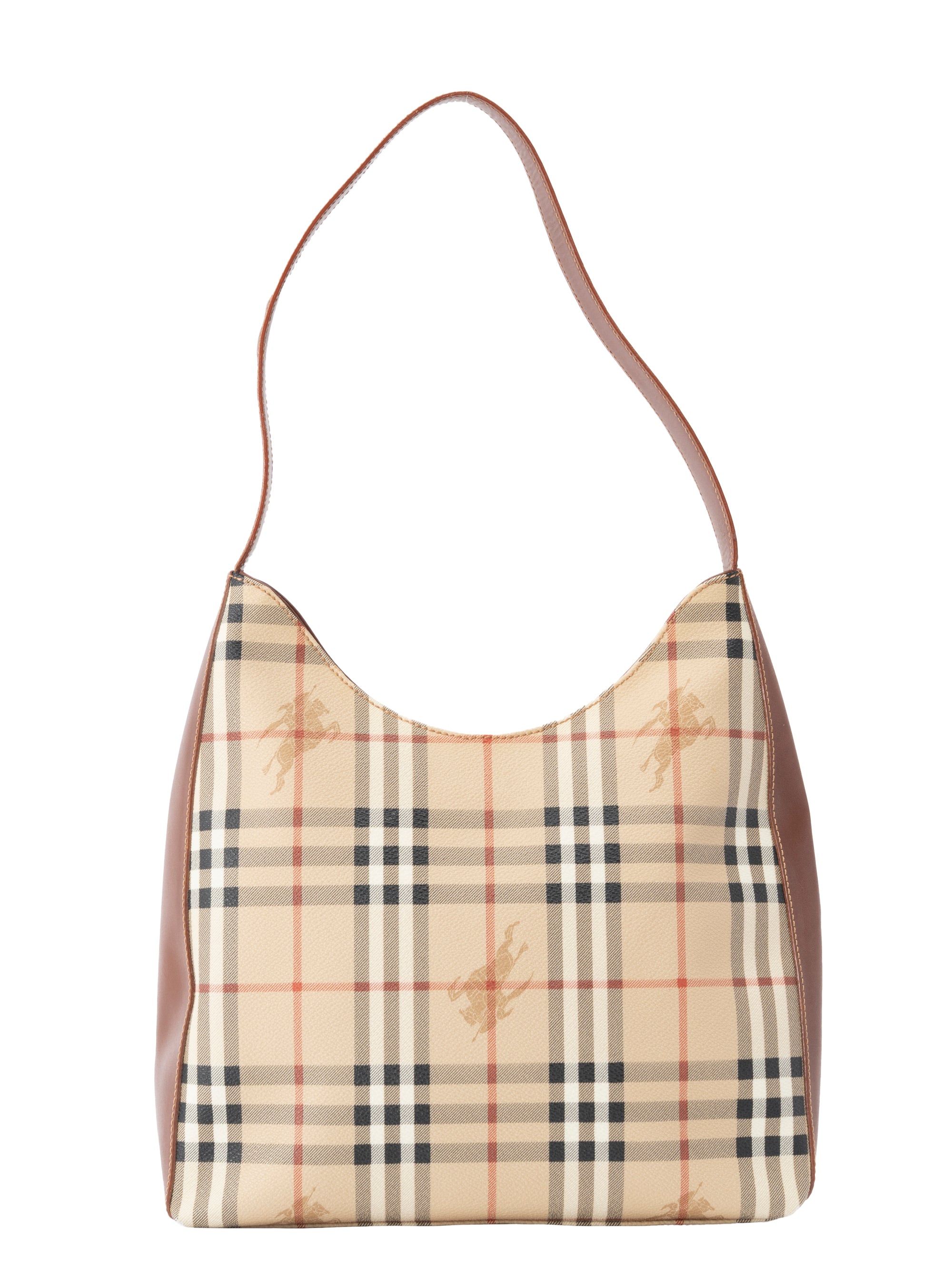 バーバリーロンドン　ハンドバッグ　ベージュ　ノバチェック　自立　キャンバス　s8 BURBERRY バーバリー ノバチェック ハンドバッグ ベージュ