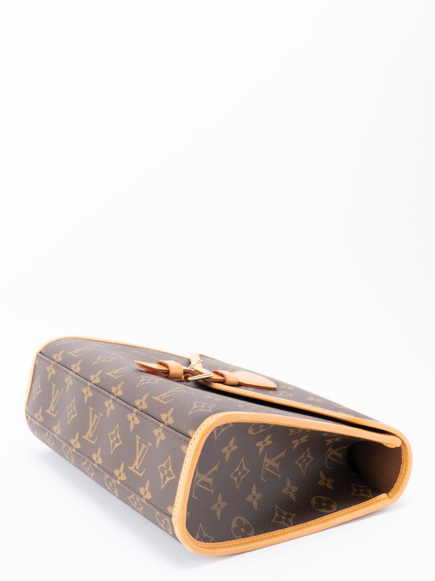 ルイ・ヴィトン M51122 ベルエア 2WAYショルダーバッグ モノグラムキャンバス ブラウン ゴールド金具