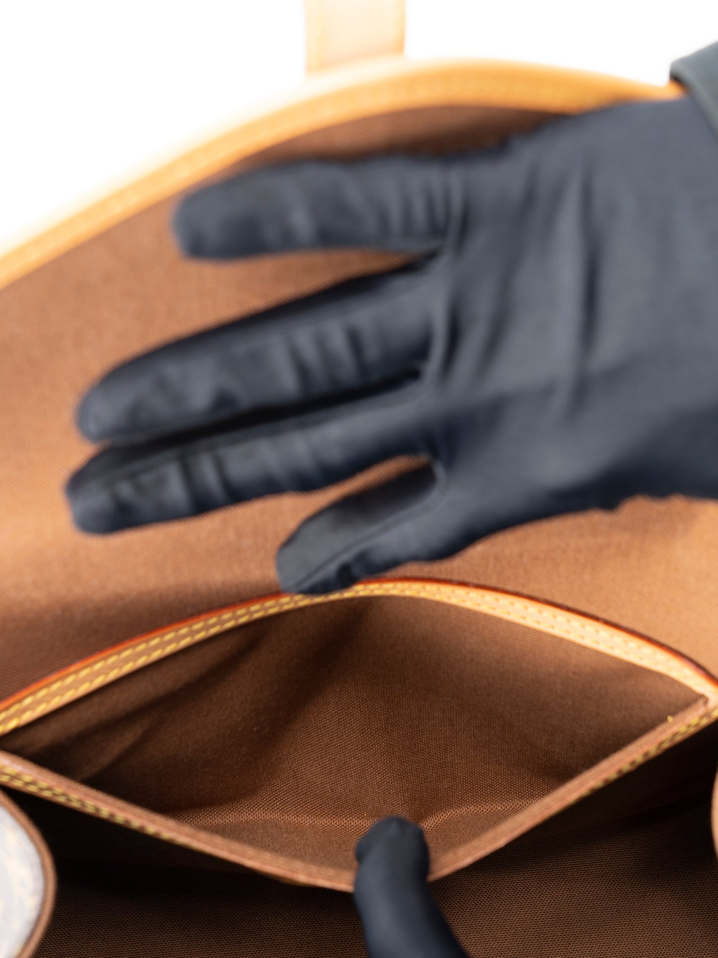 ルイ・ヴィトン M51122 ベルエア 2WAYショルダーバッグ モノグラムキャンバス ブラウン ゴールド金具