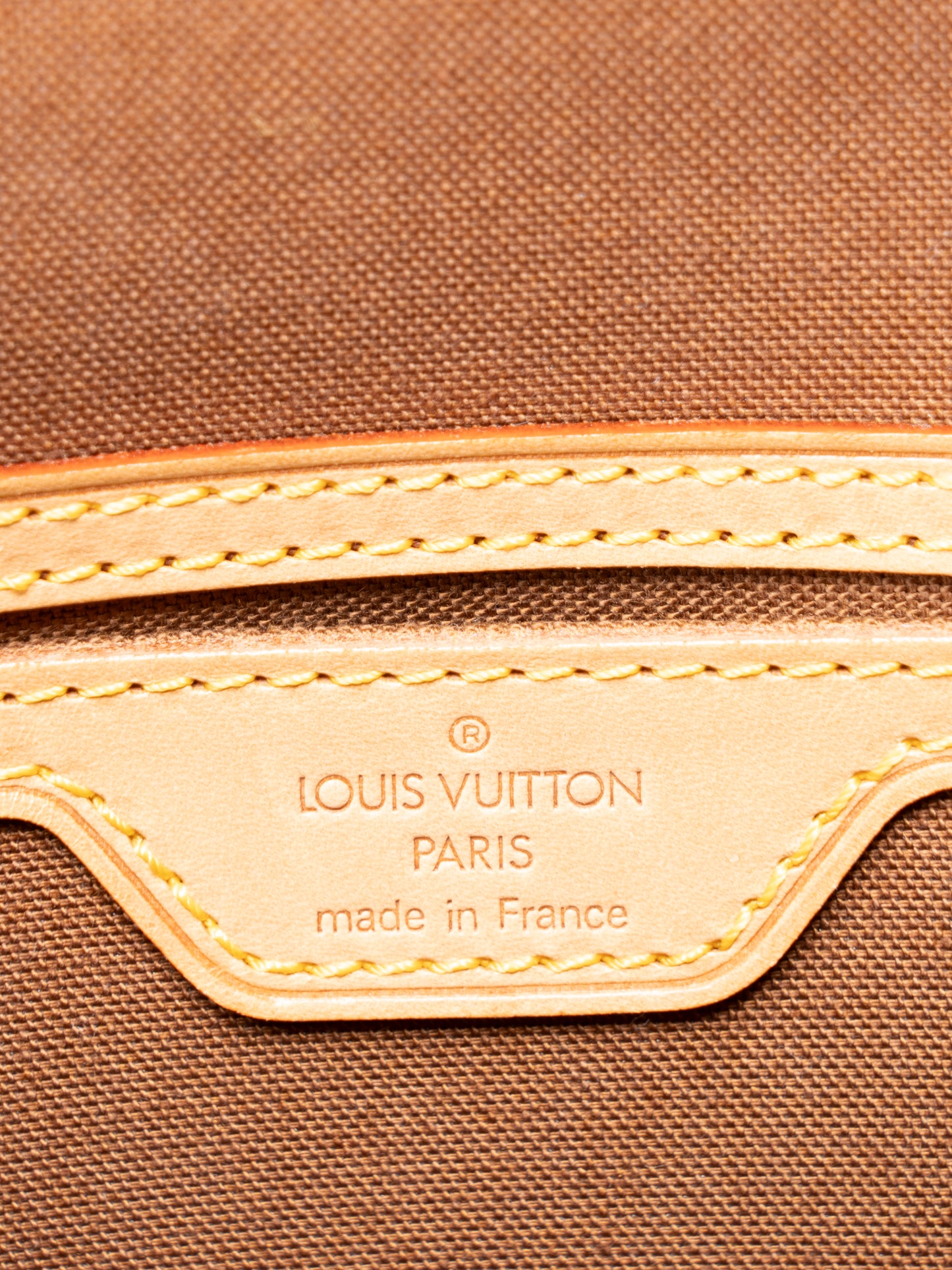 ルイ・ヴィトン M51122 ベルエア 2WAYショルダーバッグ モノグラムキャンバス ブラウン ゴールド金具