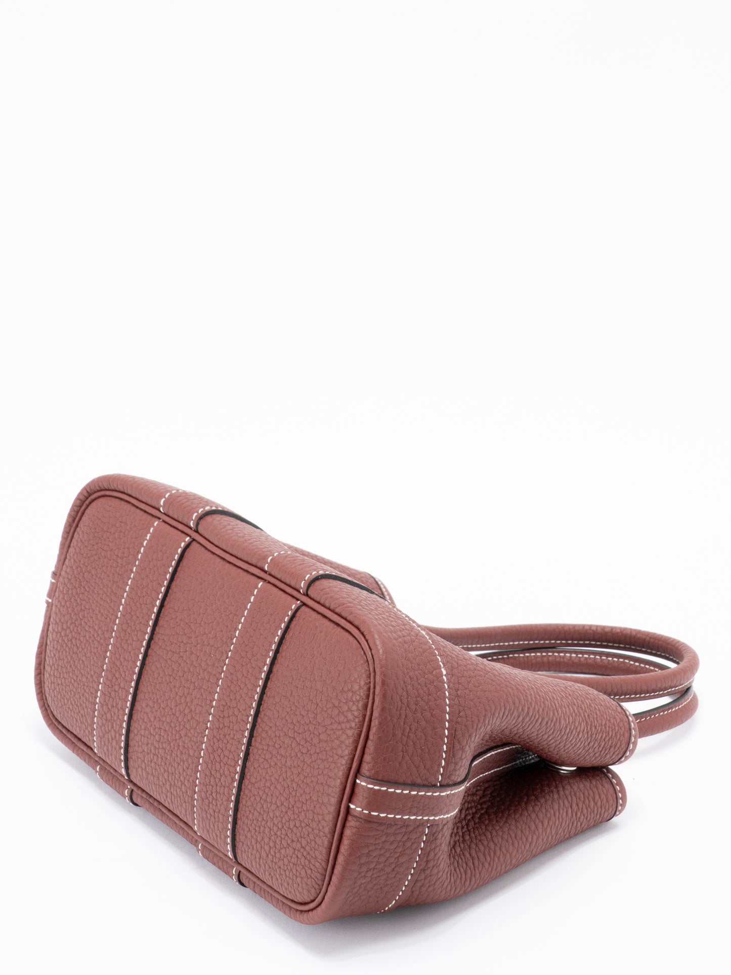 エルメス ネオガーデンパーティ ハンドバッグ W刻:2024年 ネゴンダ ルージュアッシュ シルバー金具 新品