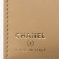 シャネル ココマーク 財布 ランダムシリアル キャビアスキン ベージュ ゴールド金具