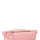 シャネル マトラッセ ウエストバッグ ラムスキン ピンク ゴールド金具