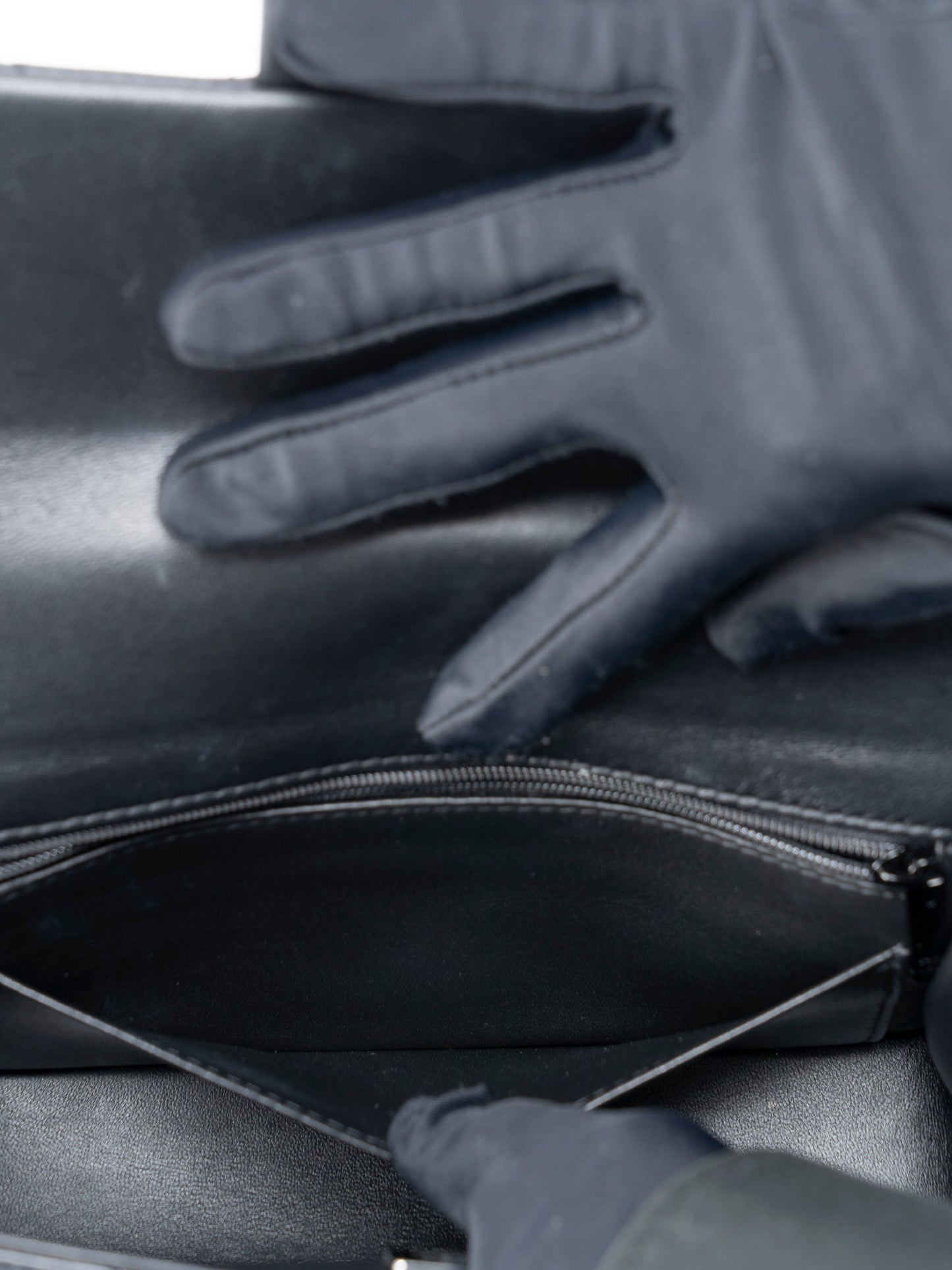 シャネル トップハンドル ミニフラップ シリアルプレート 2WAYショルダーバッグ ラムスキン ブラック ブラック金具