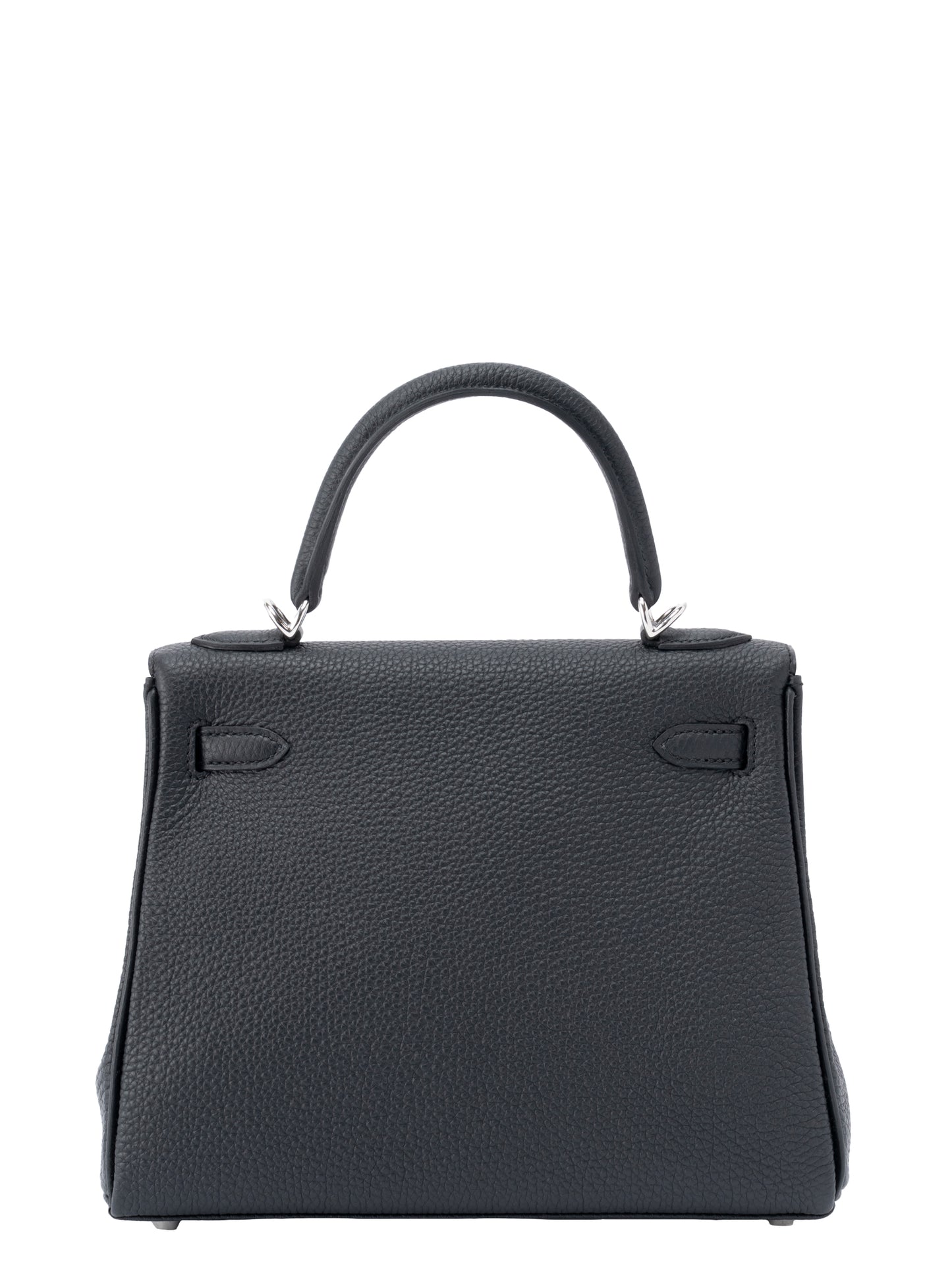 エルメス ケリー25 ハンドバッグ K刻:2025年 トゴ ブラック シルバー金具 新品