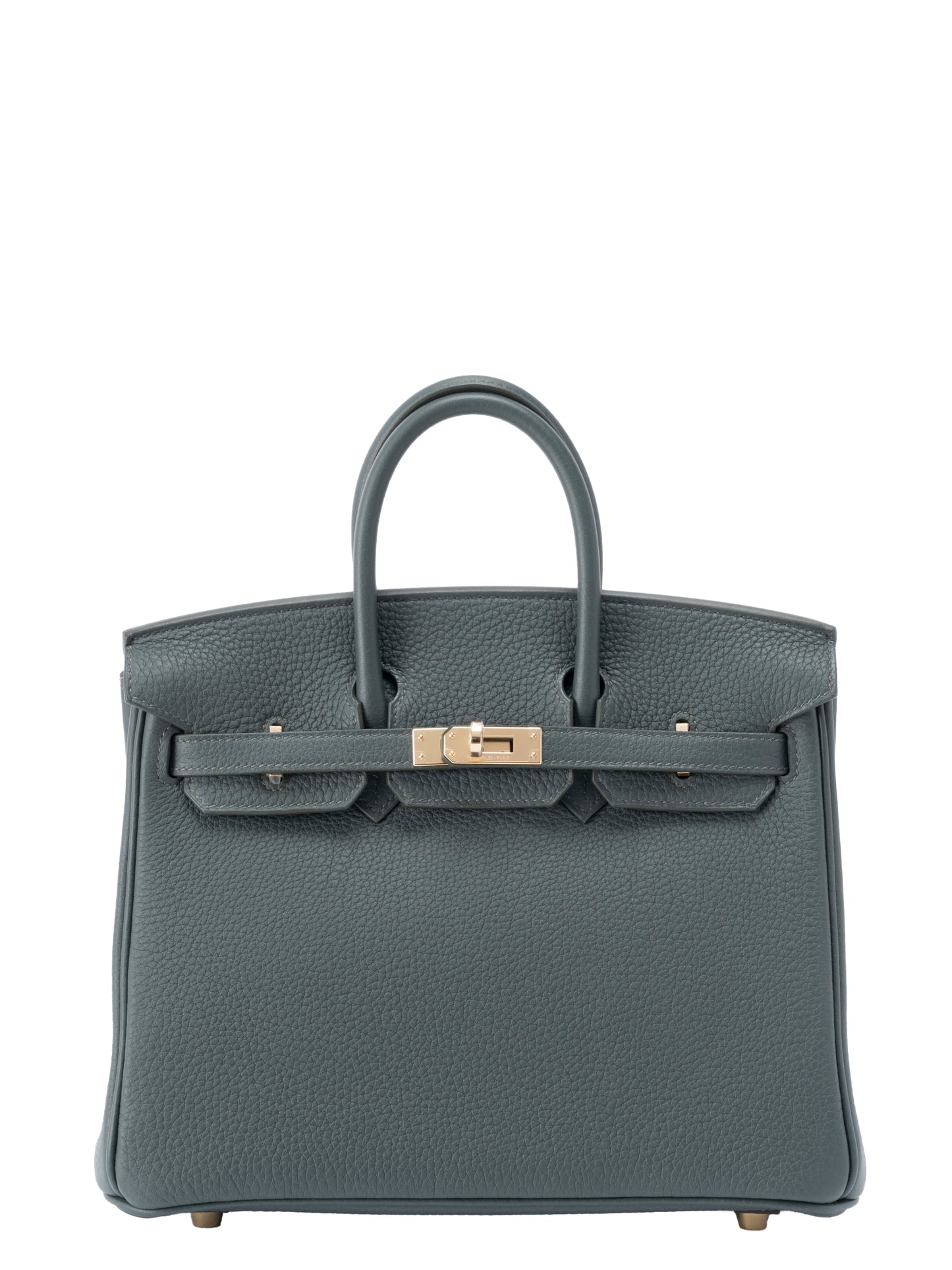 エルメス バーキン25 ハンドバッグ K刻:2025年 トゴ  ヴェールマングローブ ゴールド金具 新品