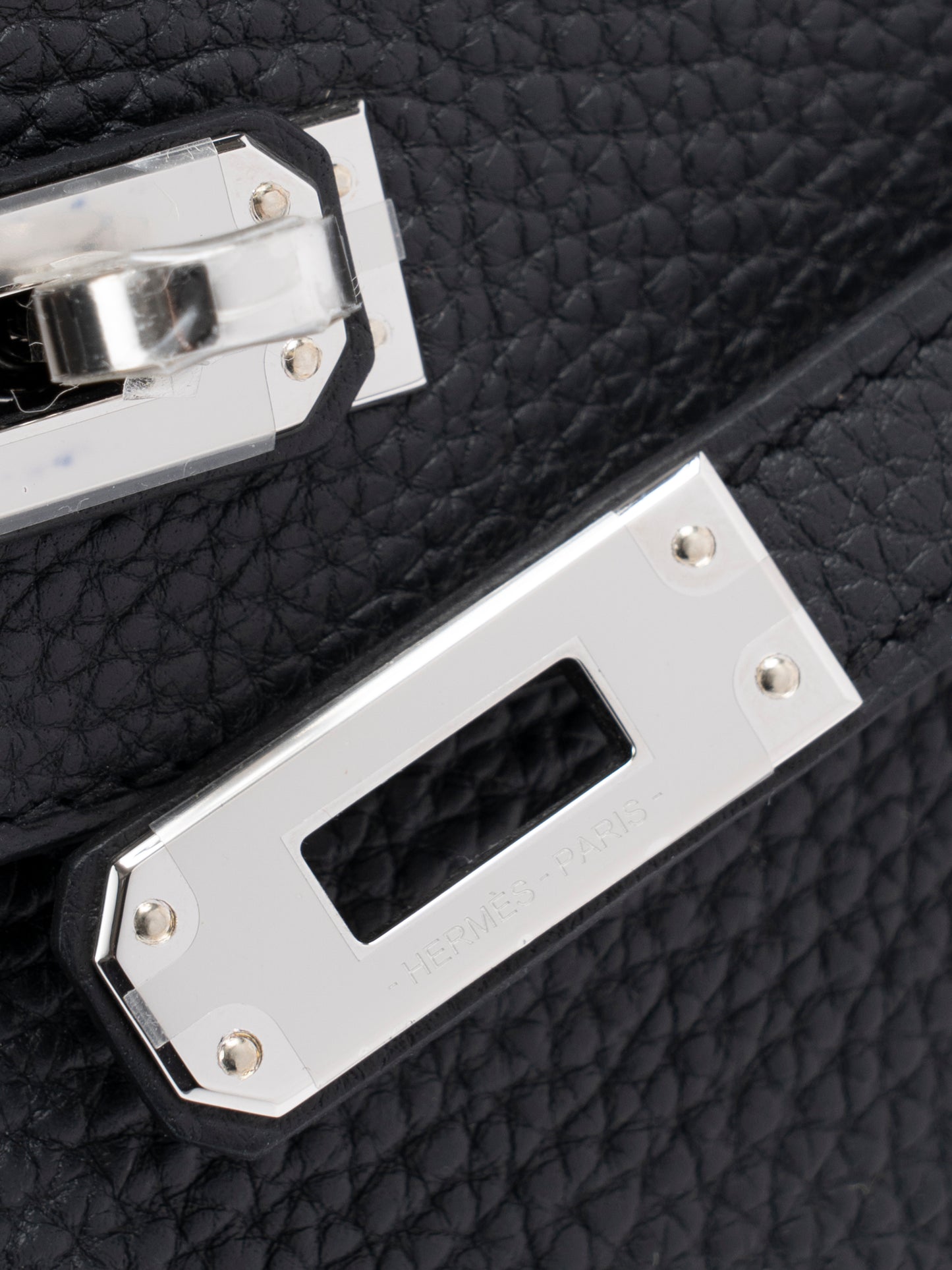 エルメス ケリー25 ハンドバッグ K刻:2025年 トゴ ブラック シルバー金具 新品