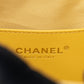 シャネル シャネル25 スモール チェーンショルダーバッグシリアルプレート キャビアスキン イエロー ゴールド金具