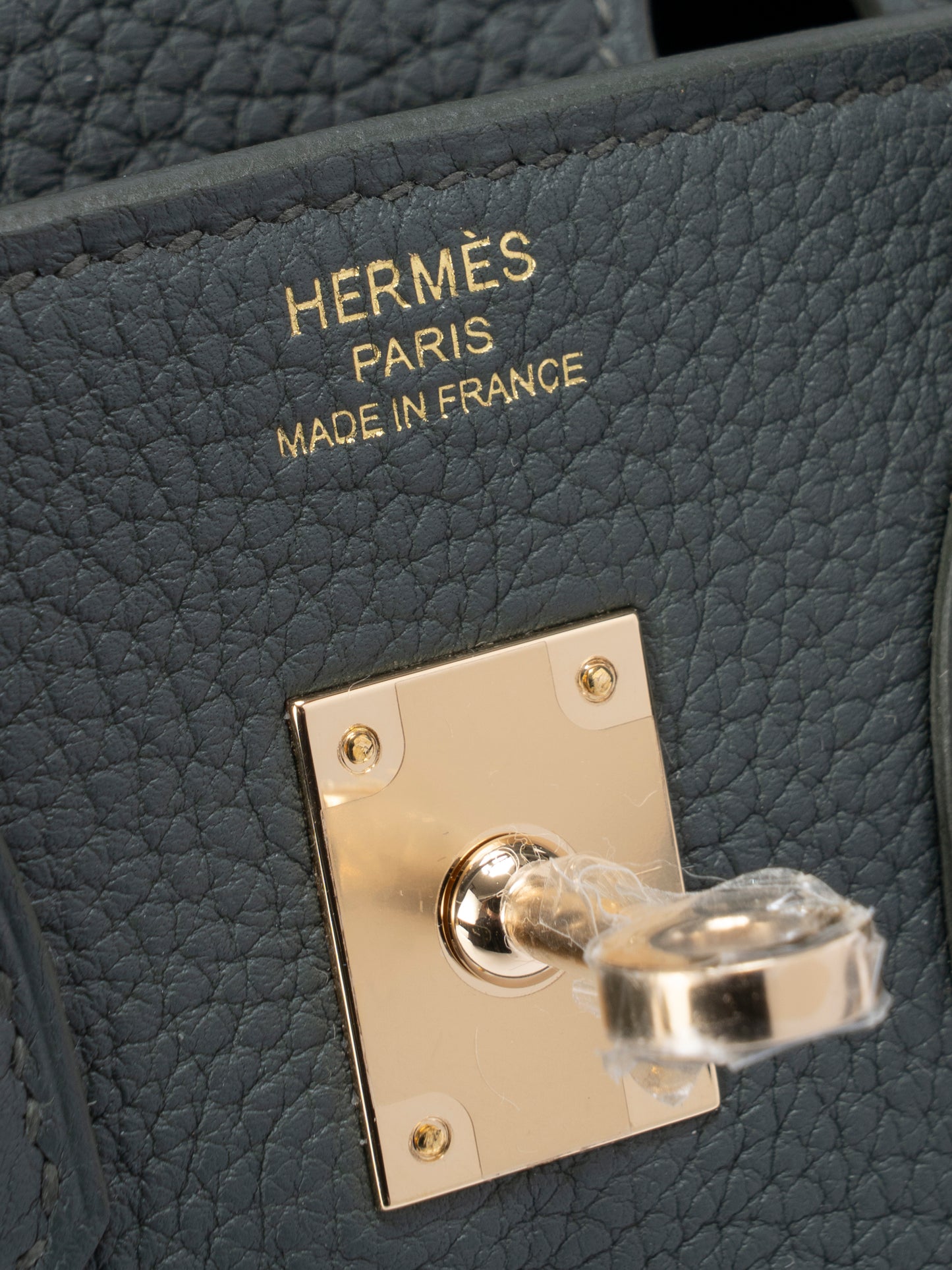 エルメス バーキン25 ハンドバッグ K刻:2025年 トゴ  ヴェールマングローブ ゴールド金具 新品