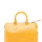 ルイ・ヴィトン M43019  スピーディ25 ハンドバッグ エピ イエロー ゴールド金具