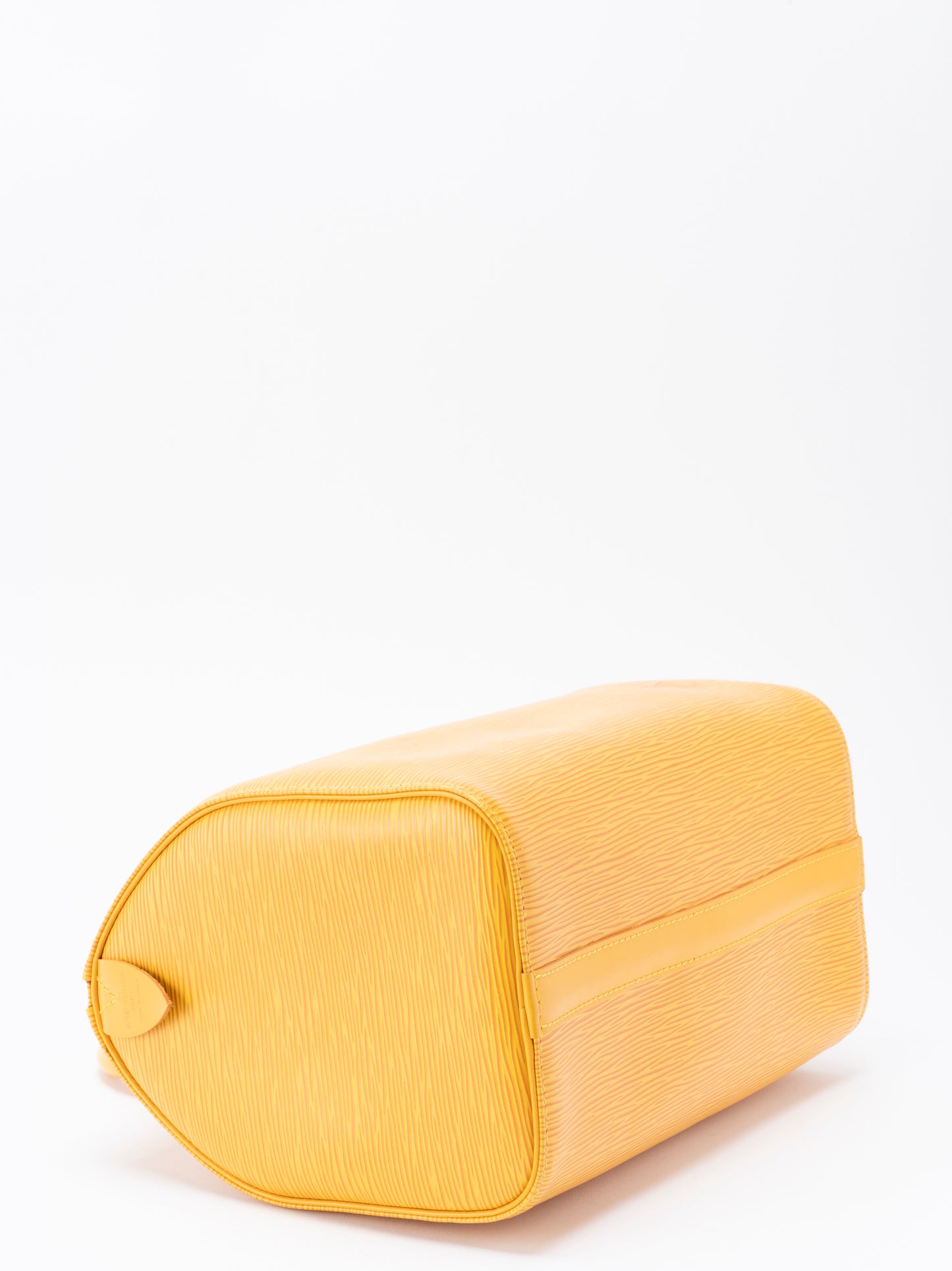 ルイ・ヴィトン M43019  スピーディ25 ハンドバッグ エピ イエロー ゴールド金具