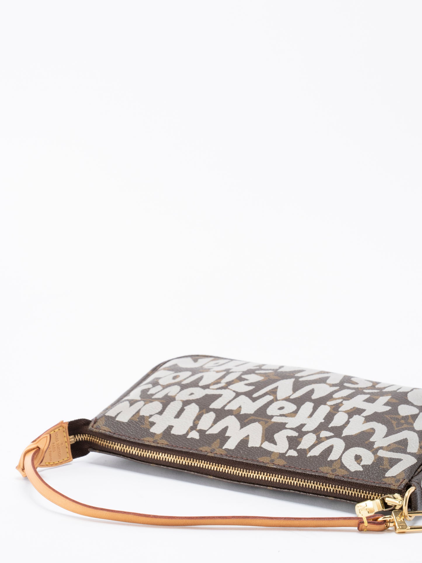 ルイ・ヴィトン M92192  グラフィティ ポシェット アクセサリーポーチ モノグラムキャンバス ブラウン ゴールド金具