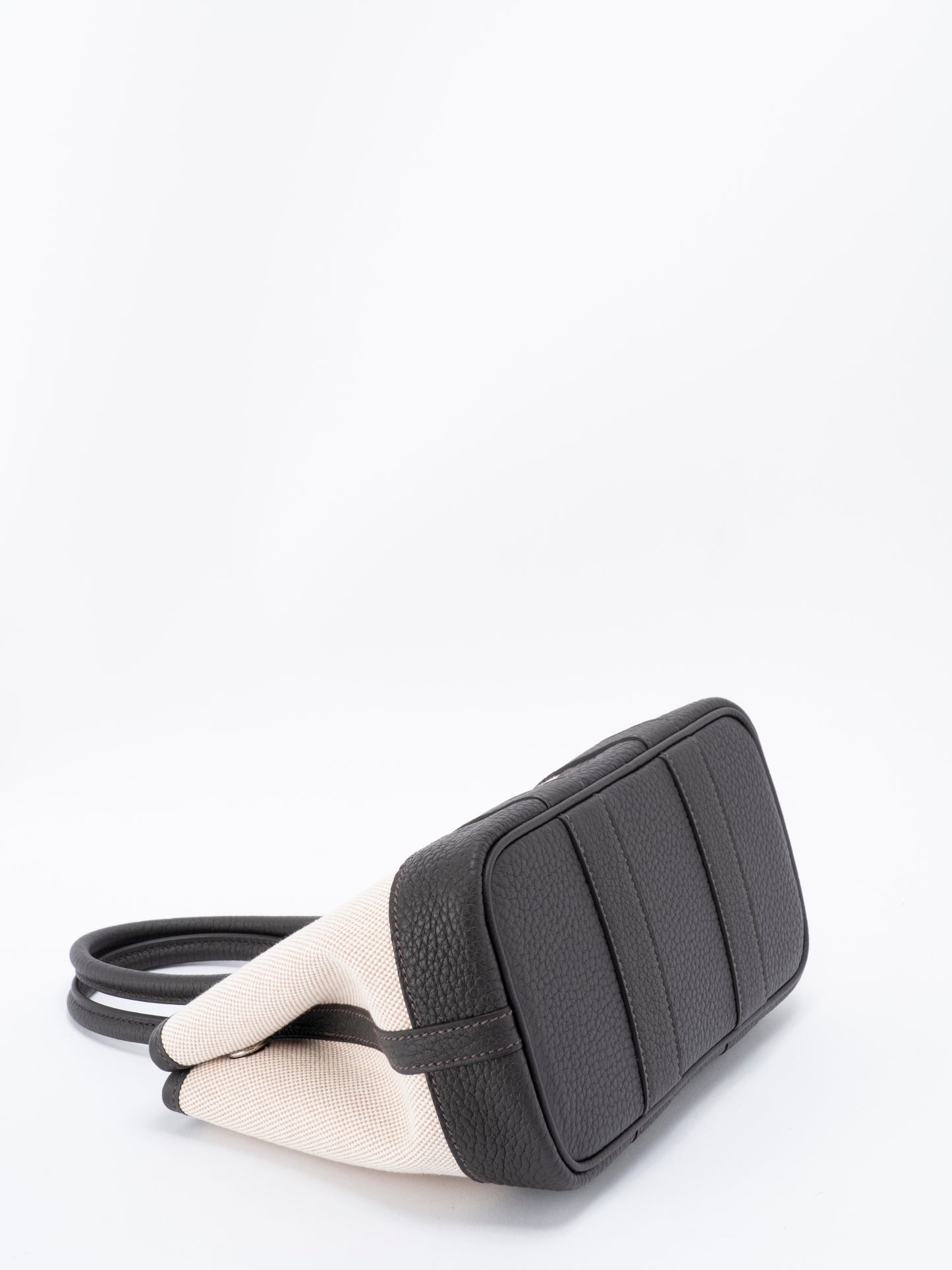 エルメス ネオガーデンパーティ ハンドバッグ W刻:2024年 トワルアッシュ×ネゴンダ エベンヌ  新品