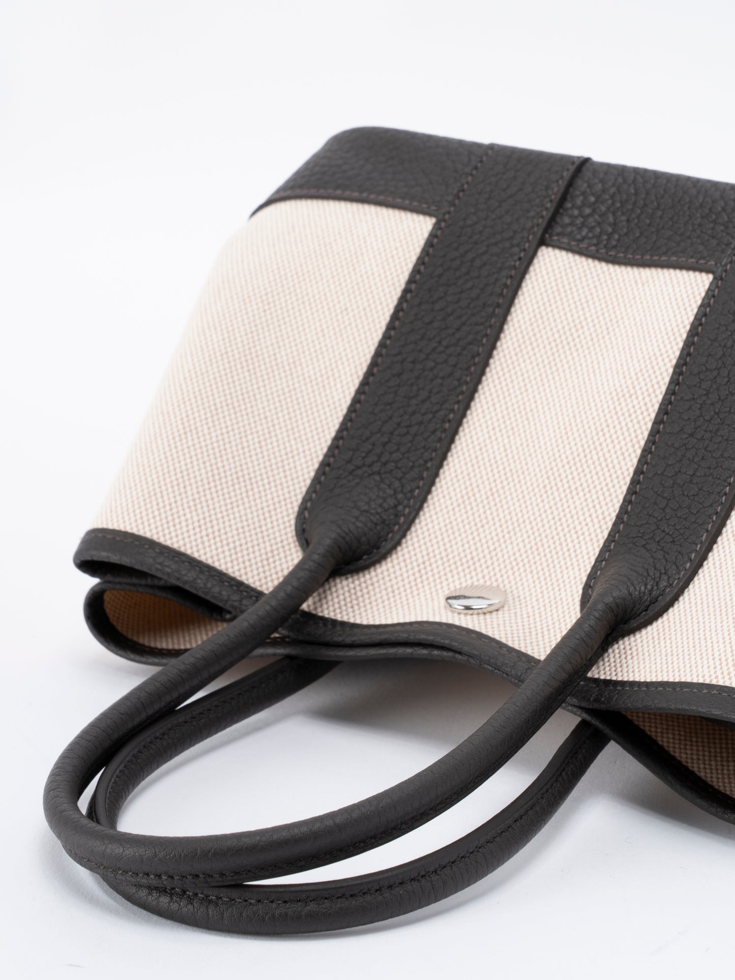 エルメス ネオガーデンパーティ ハンドバッグ W刻:2024年 トワルアッシュ×ネゴンダ エベンヌ  新品