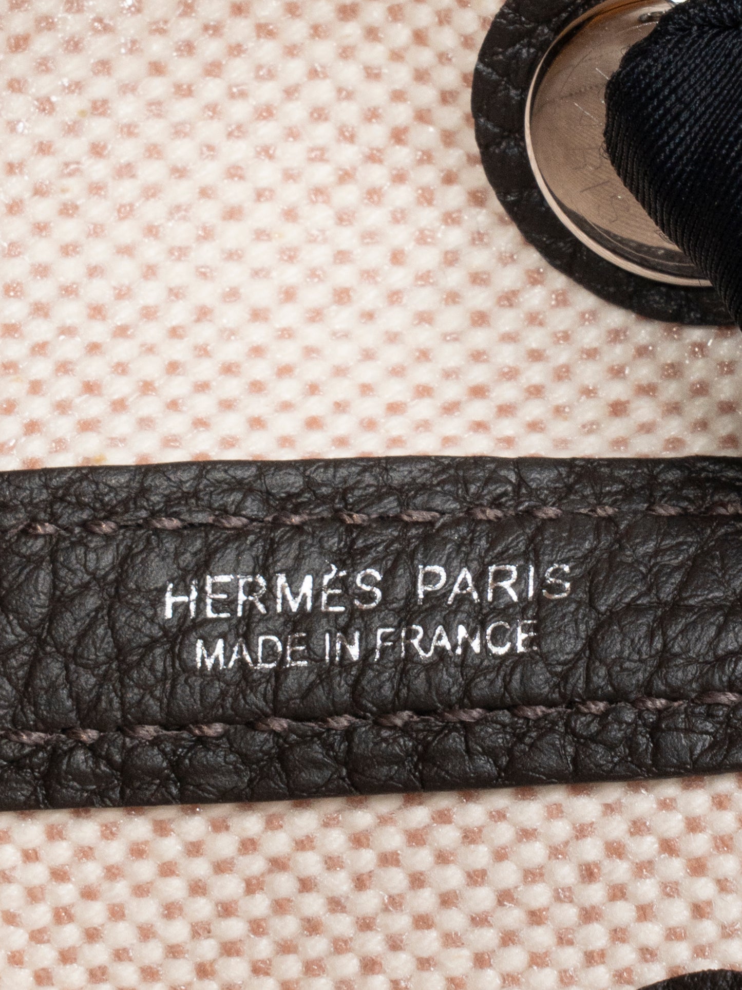 エルメス ネオガーデンパーティ ハンドバッグ W刻:2024年 トワルアッシュ×ネゴンダ エベンヌ  新品