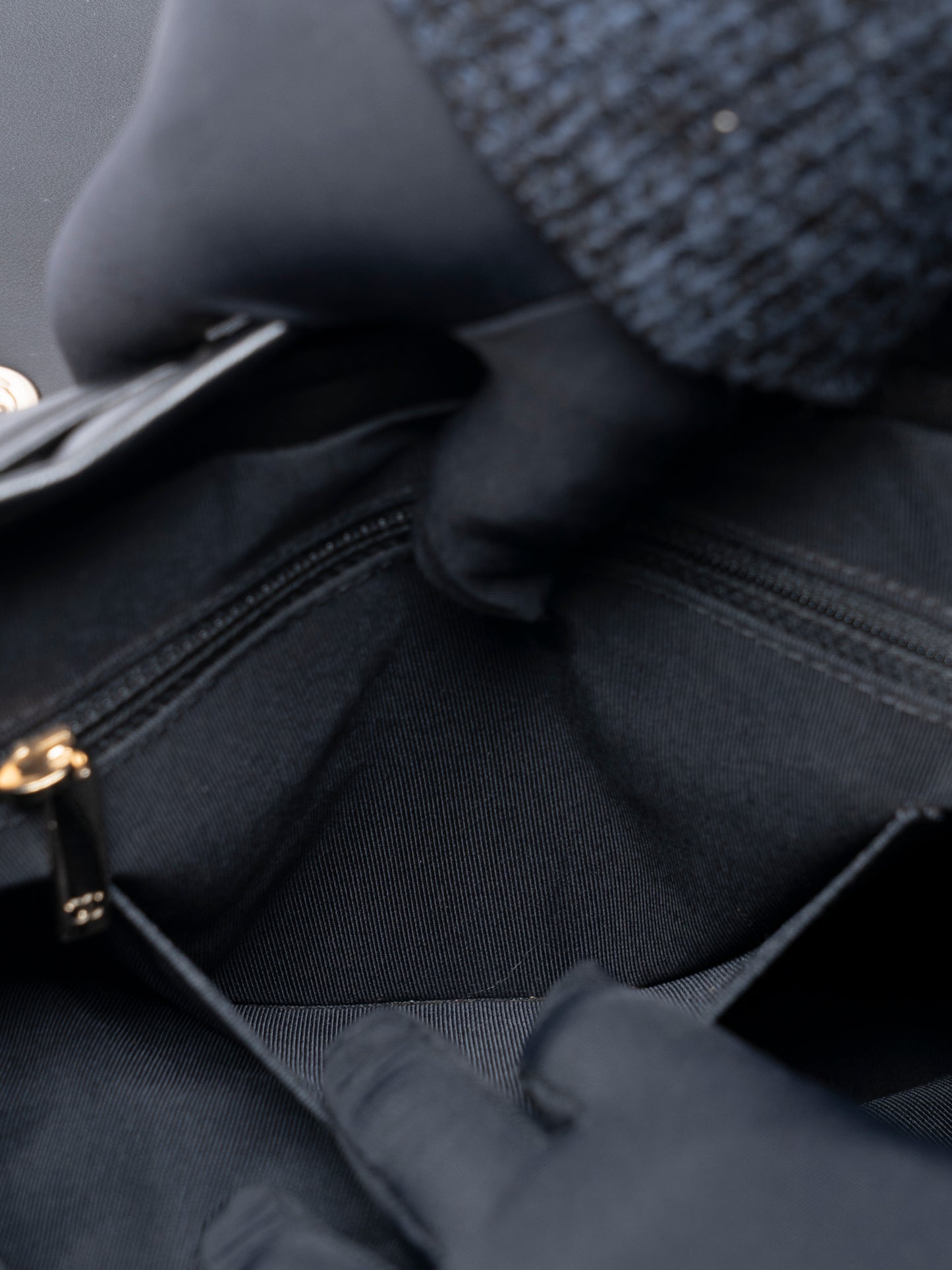 シャネル マトラッセ チェーンリュックサック ラムスキン ブラック ゴールド金具