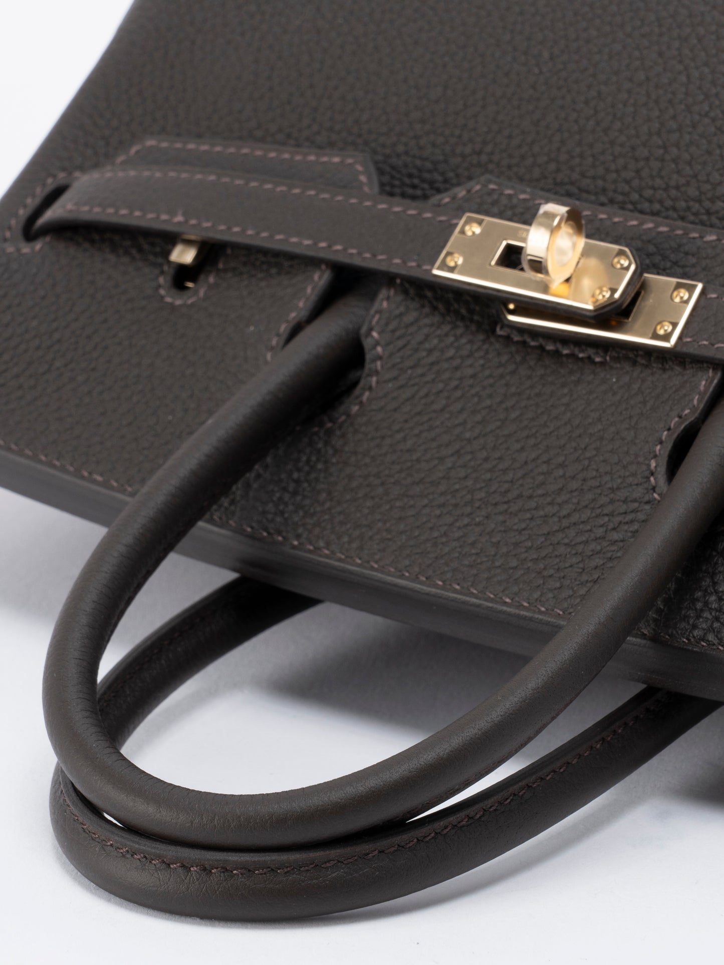 エルメス バーキン25 ハンドバッグ K刻:2025年 トゴ バイブランT3 シャンパンゴールド金具 新品