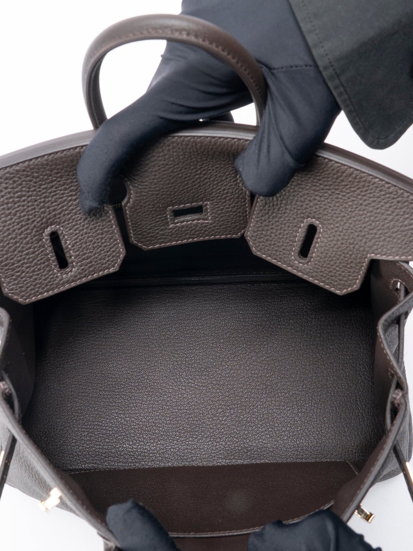 エルメス バーキン25 ハンドバッグ K刻:2025年 トゴ バイブランT3 シャンパンゴールド金具 新品