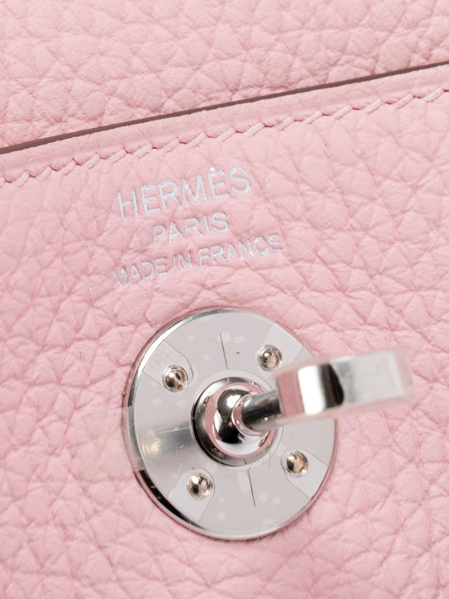 エルメス ミニリンディ ショルダーバッグ K刻:2025年 トリヨンクレマンス ローズサクラ シルバー金具 新品