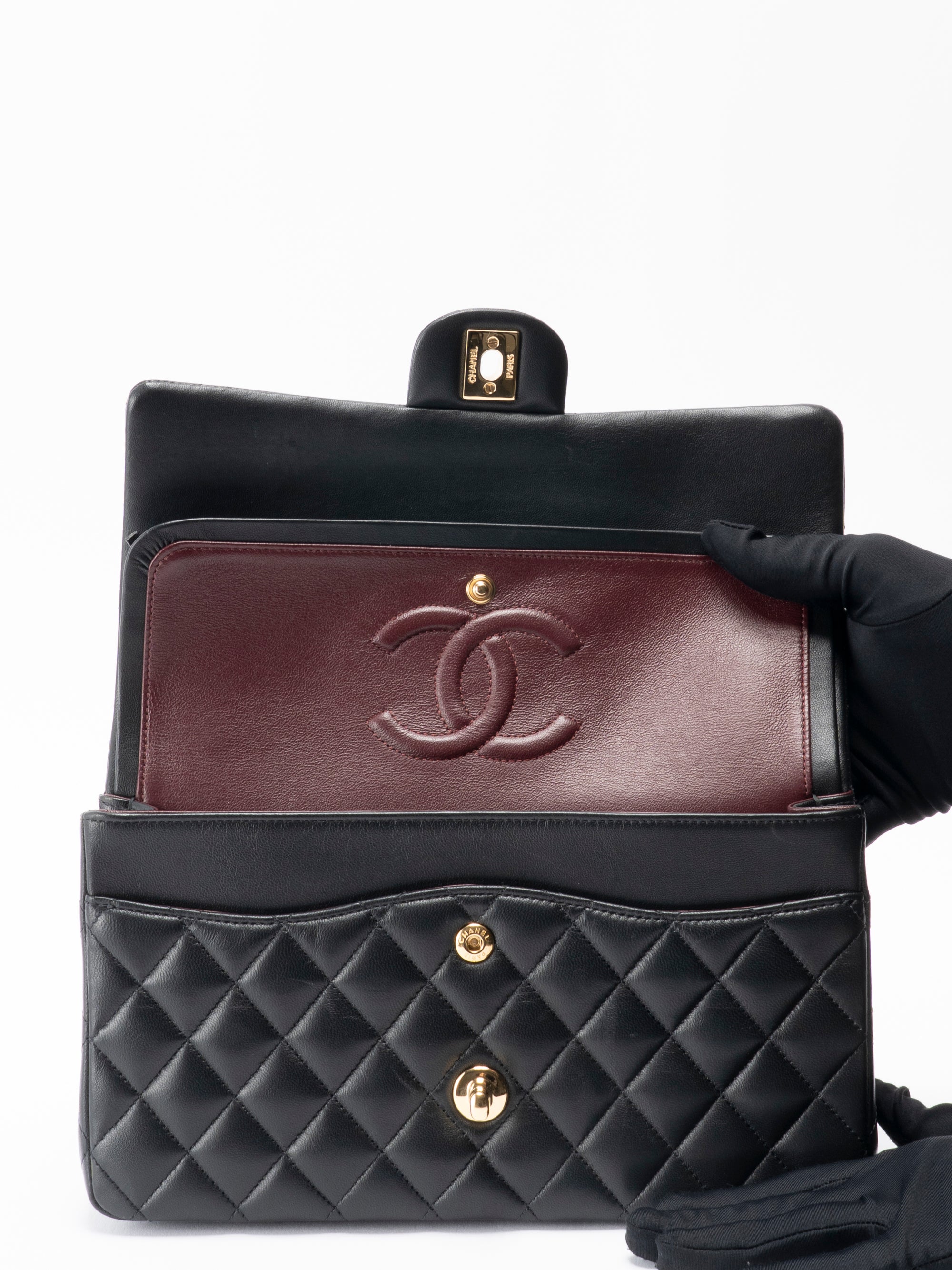 シャネル Wフラップ マトラッセ25 ショルダーチェーンバッグ