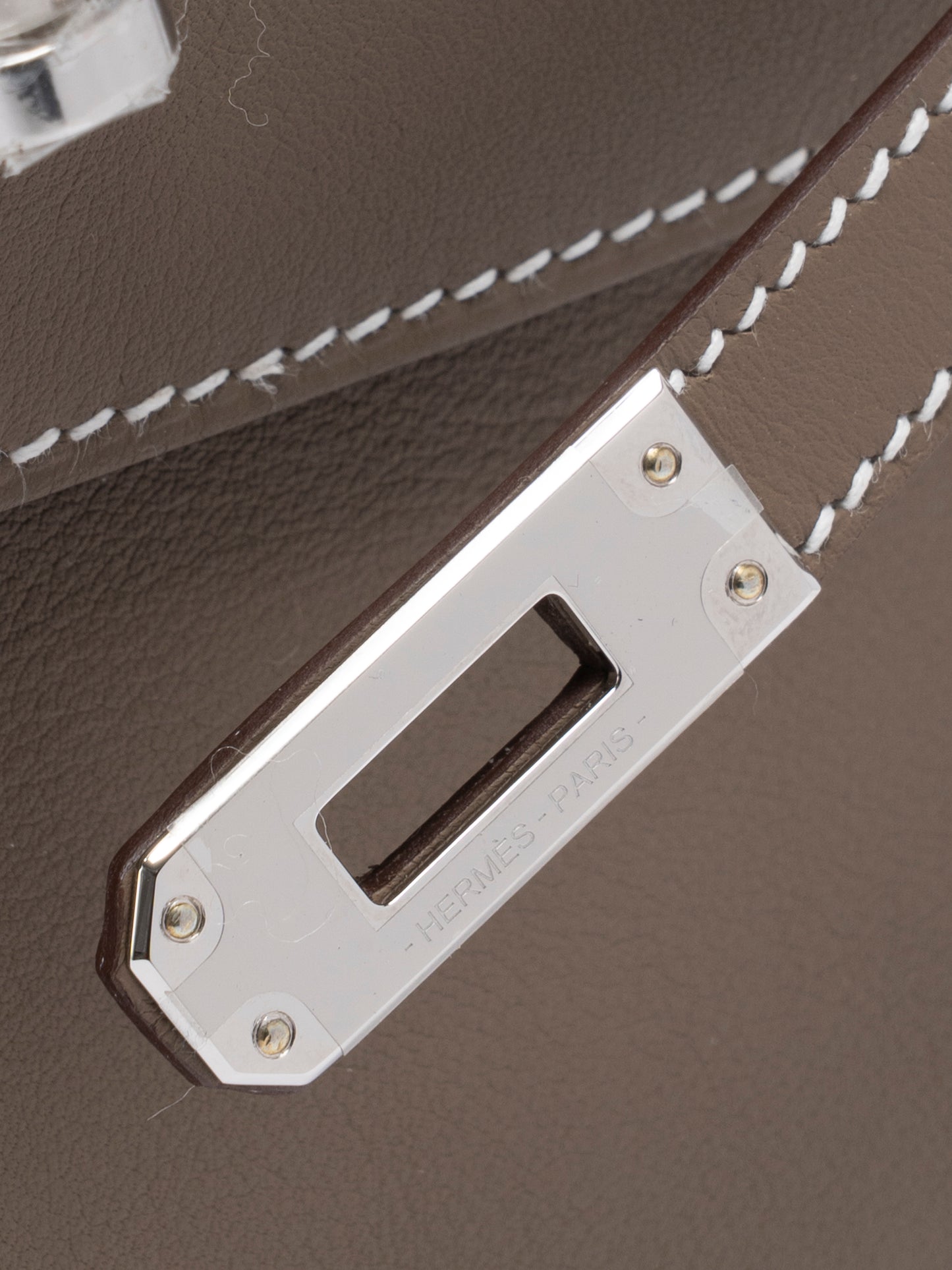 エルメス ポシェットケリー ハンドバッグ K刻:2025年 スイフト エトゥープ シルバー金具 新品